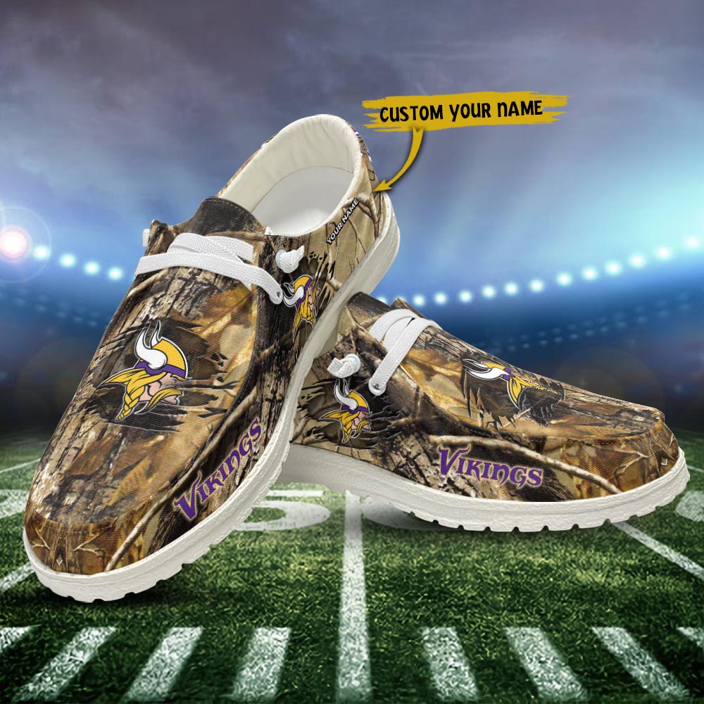 footwearelite minnesota vikings personalized hey dude shoes for men and women ausbg