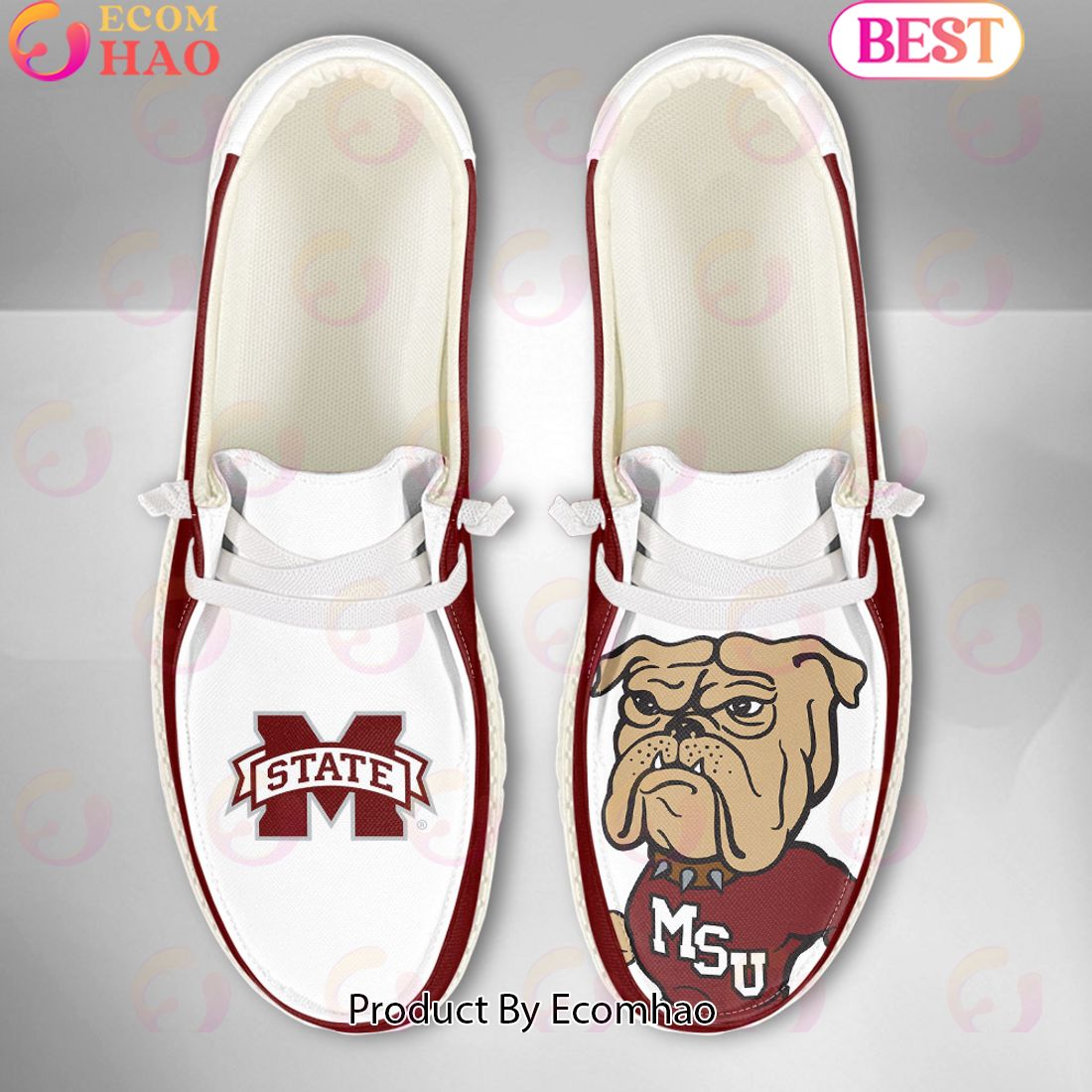 footwearelite mississippi state bulldogs custom name hey dude shoes 7skdw