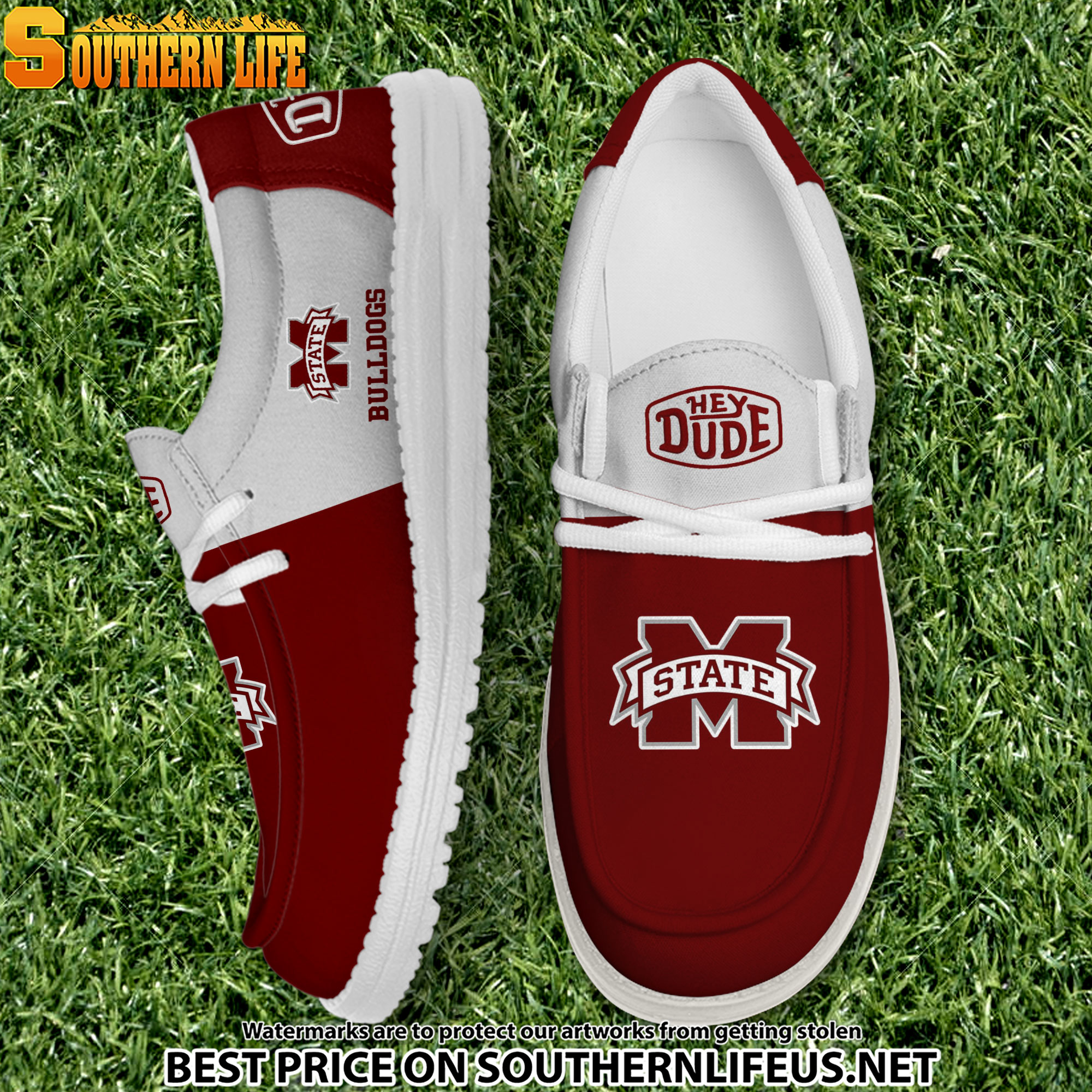 footwearelite mississippi state bulldogs custom name hey dude shoes v3kds