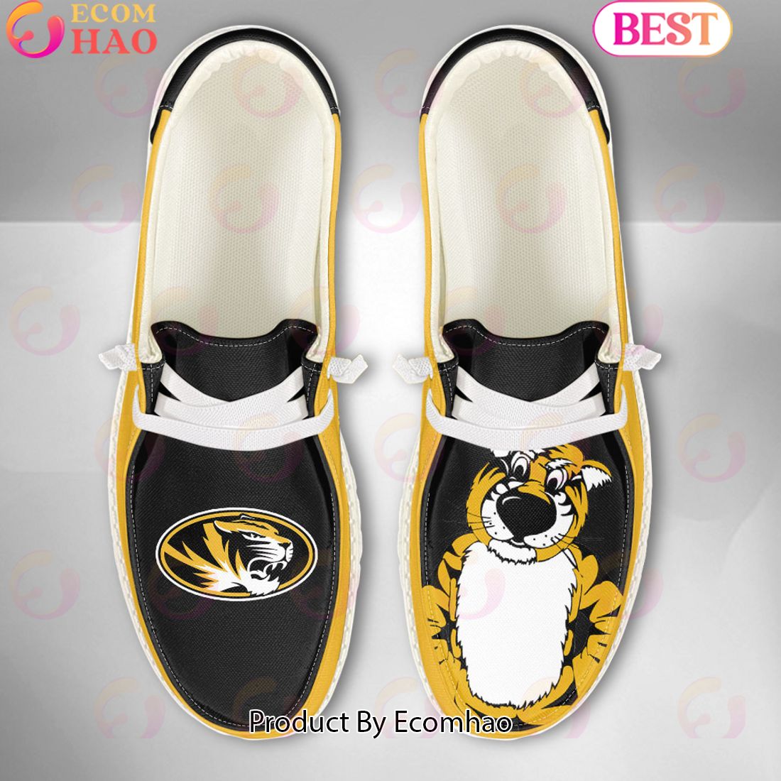 footwearelite missouri tigers custom name hey dude shoes dcc17