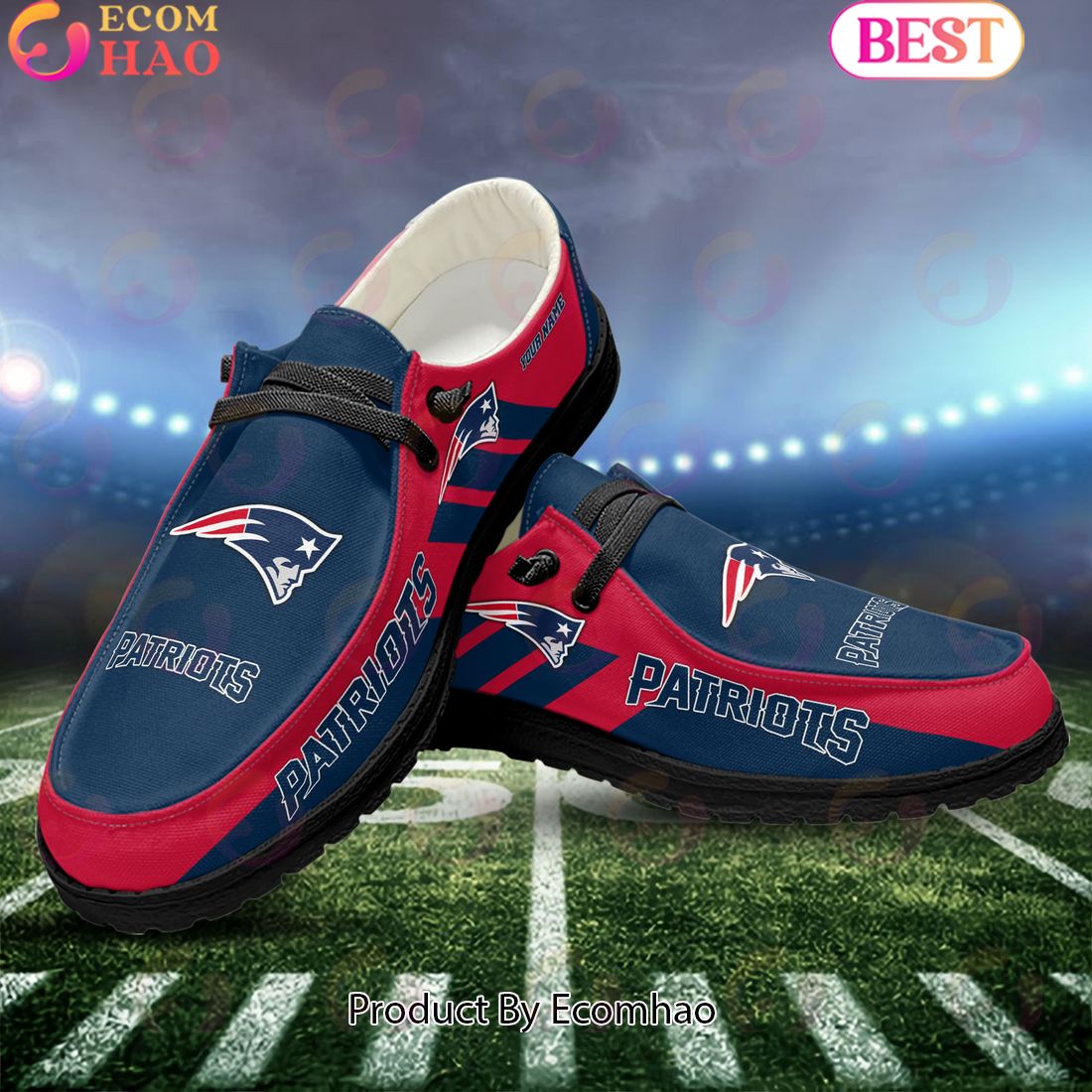 footwearelite new england patriots custom name hey dude shoes d1x4d