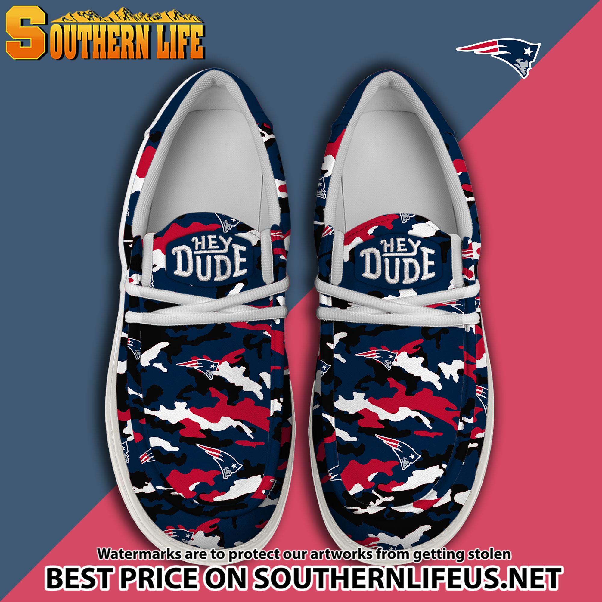 footwearelite new england patriots custom name hey dude shoes oe2ls