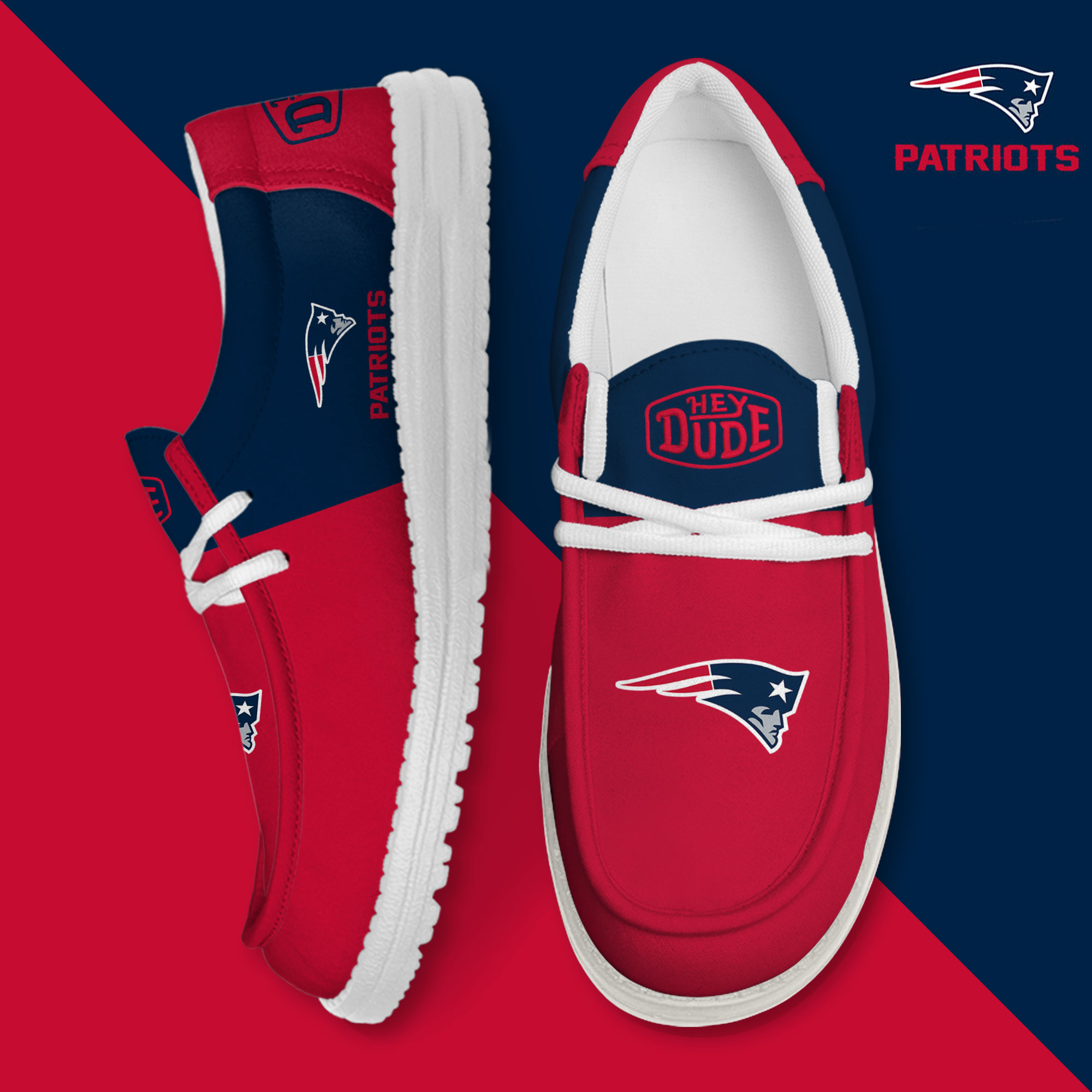 footwearelite new england patriots custom name hey dude shoes ofekq