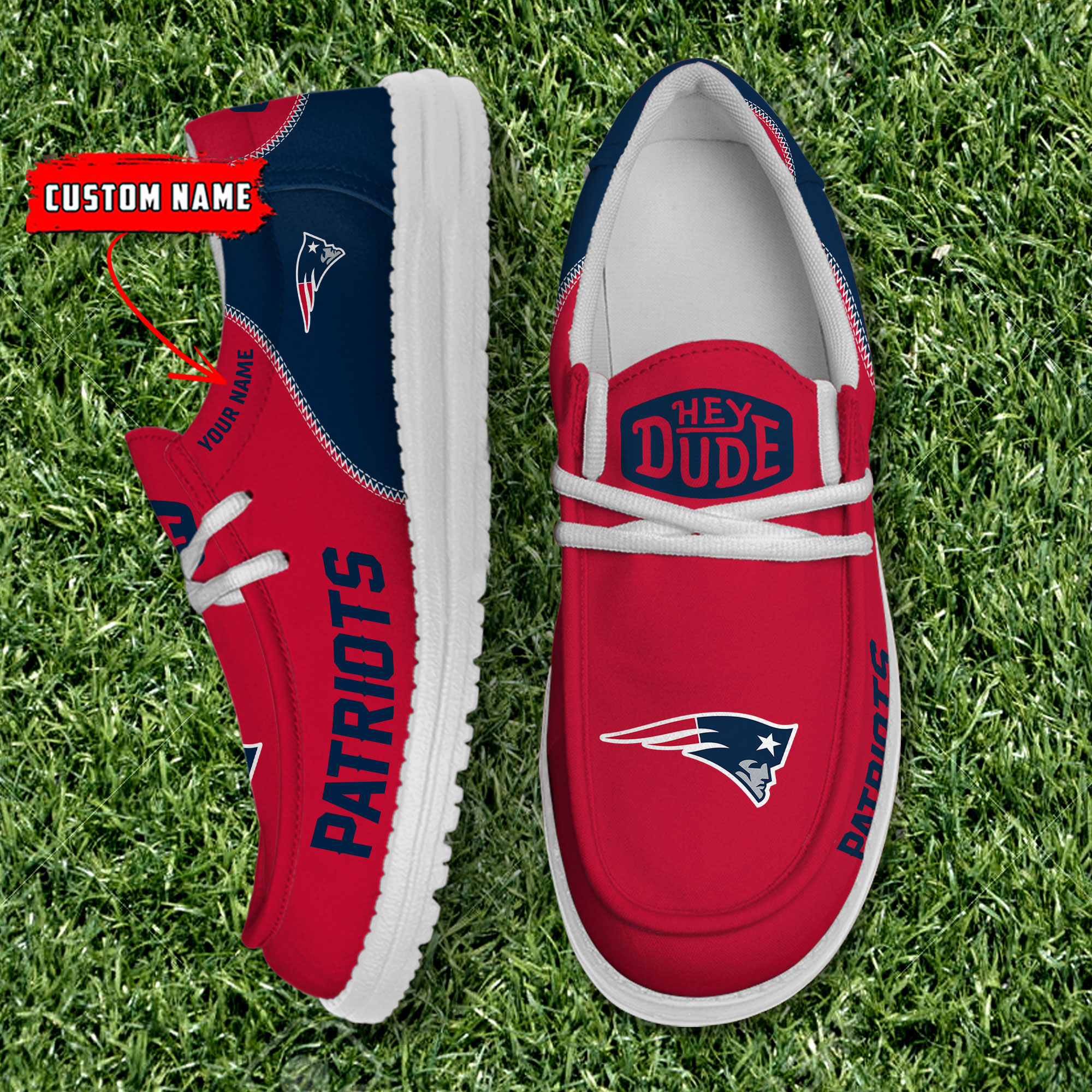 footwearelite new england patriots custom name hey dude shoes rjouz