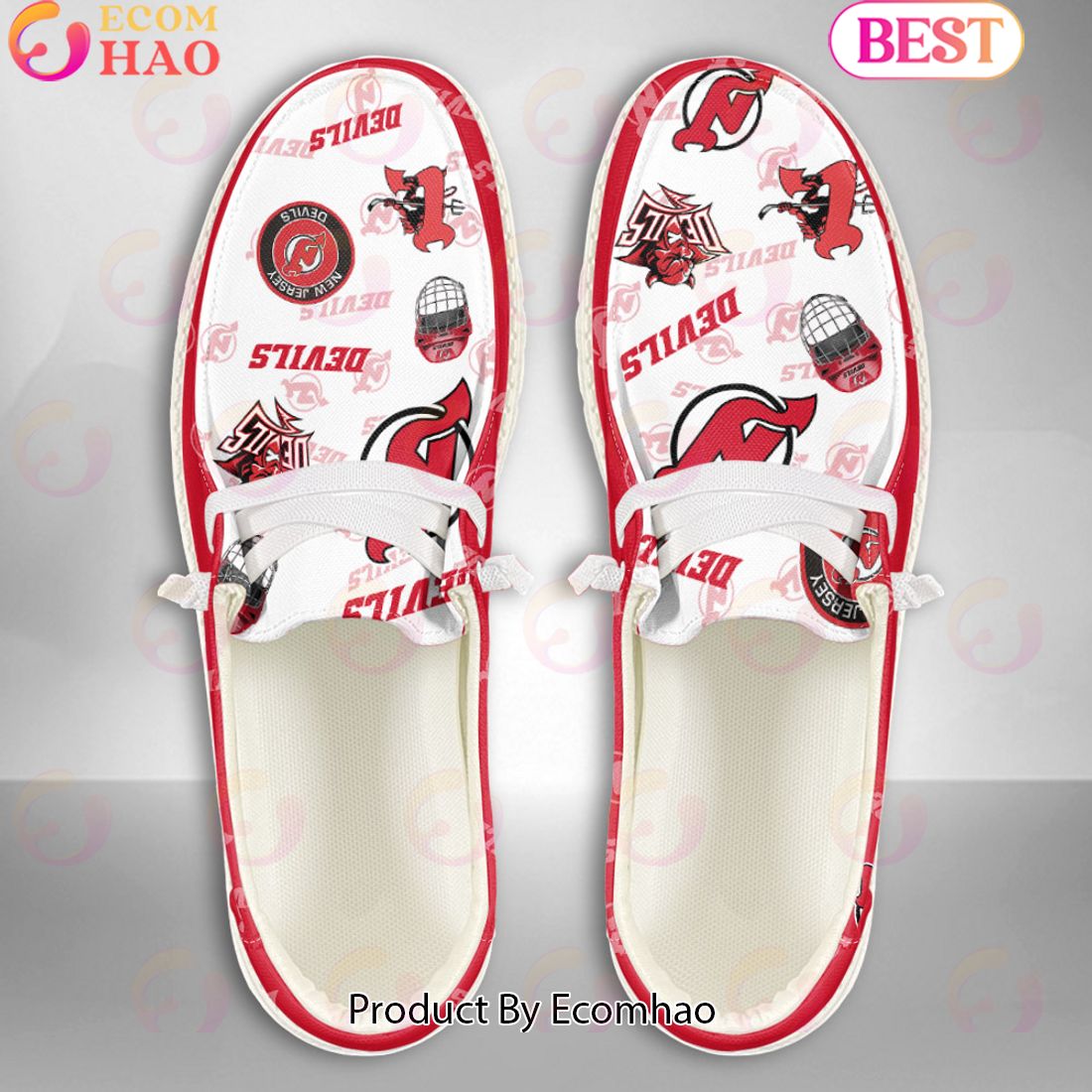 footwearelite new jersey devils custom name hey dude shoes xfwpd