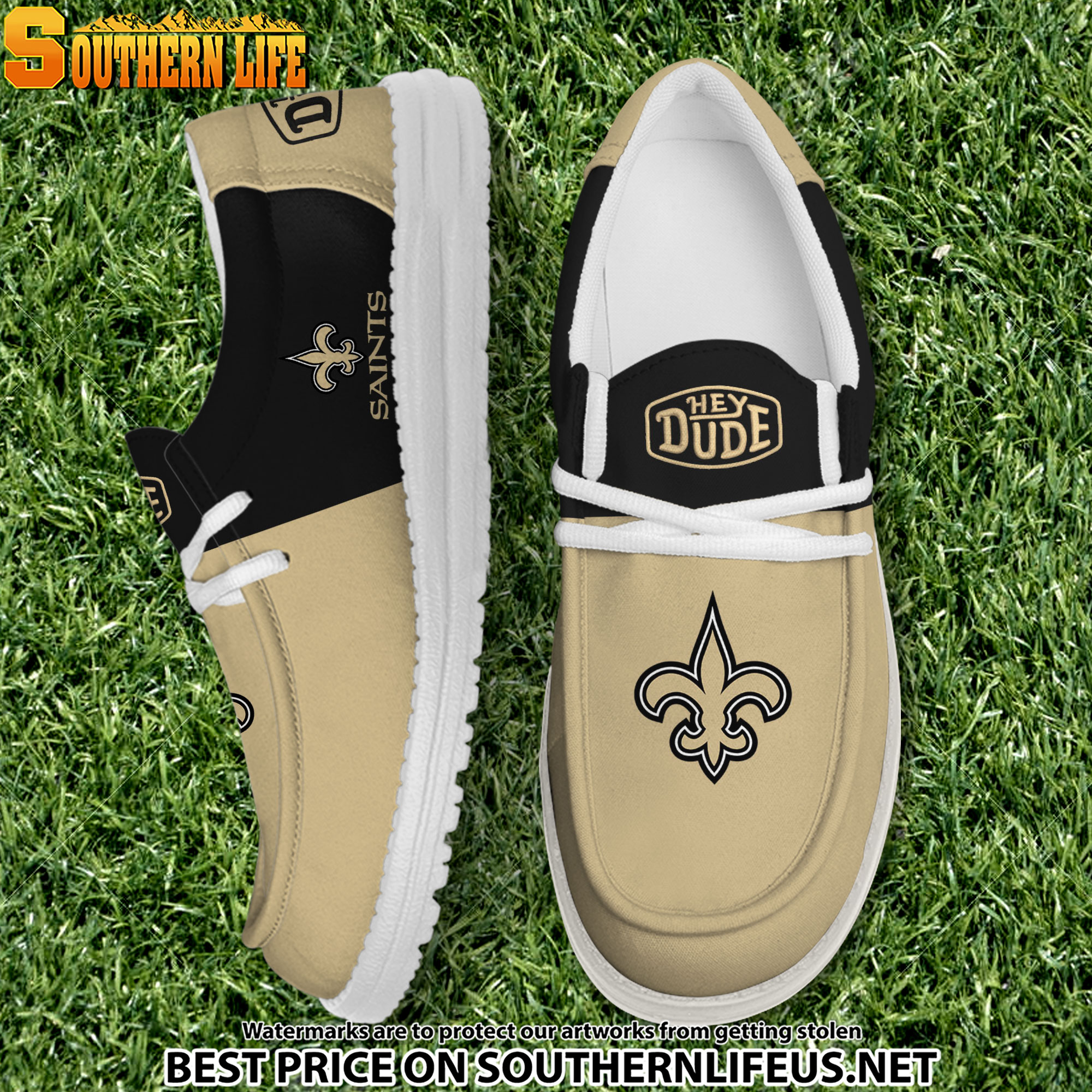 footwearelite new orleans saints custom name hey dude shoes t9wur