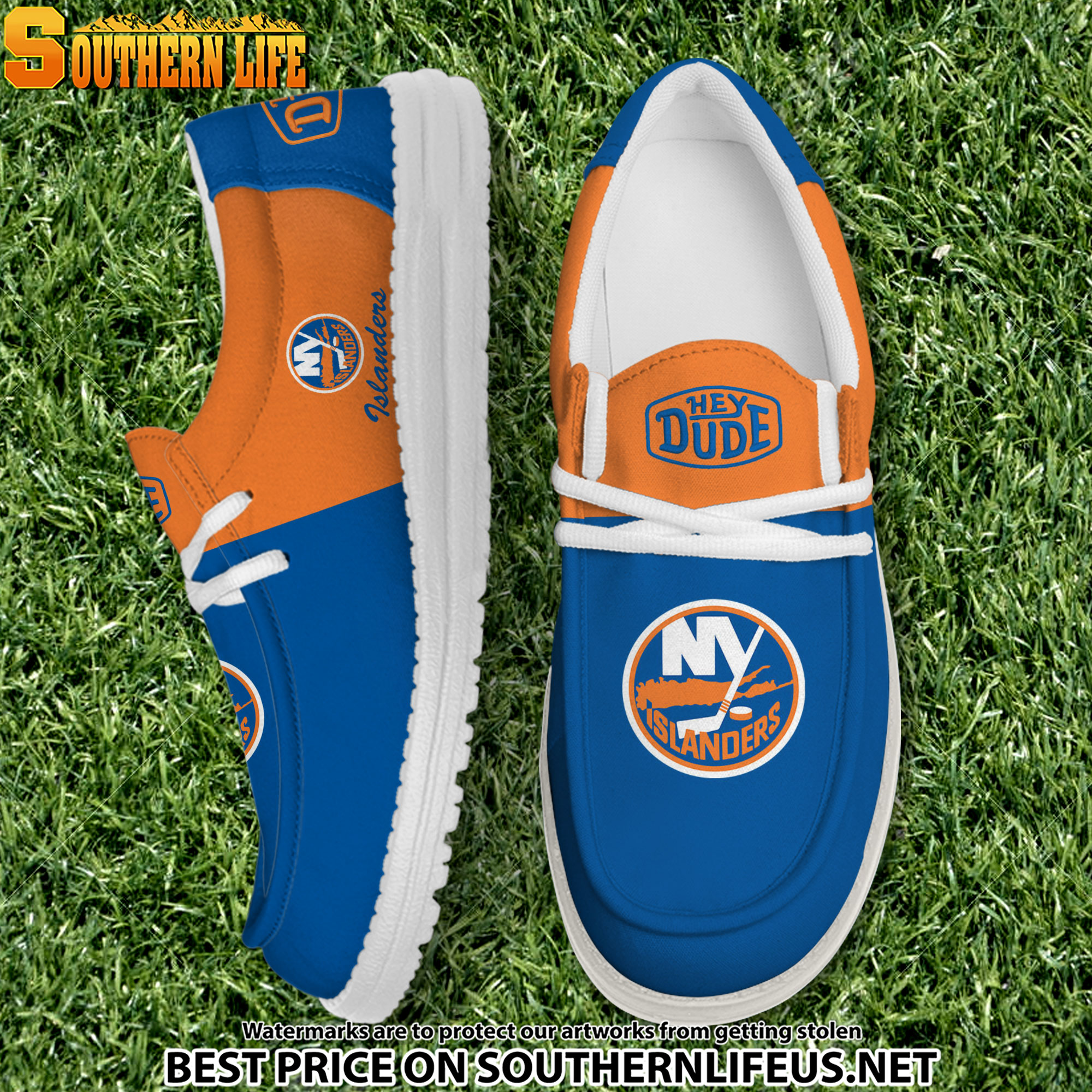 footwearelite new york islanders custom name hey dude shoes 1hk1f