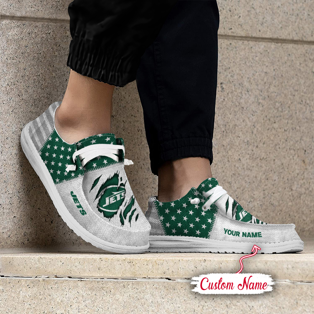 footwearelite new york jets custom name hey dude shoes 4kmpl