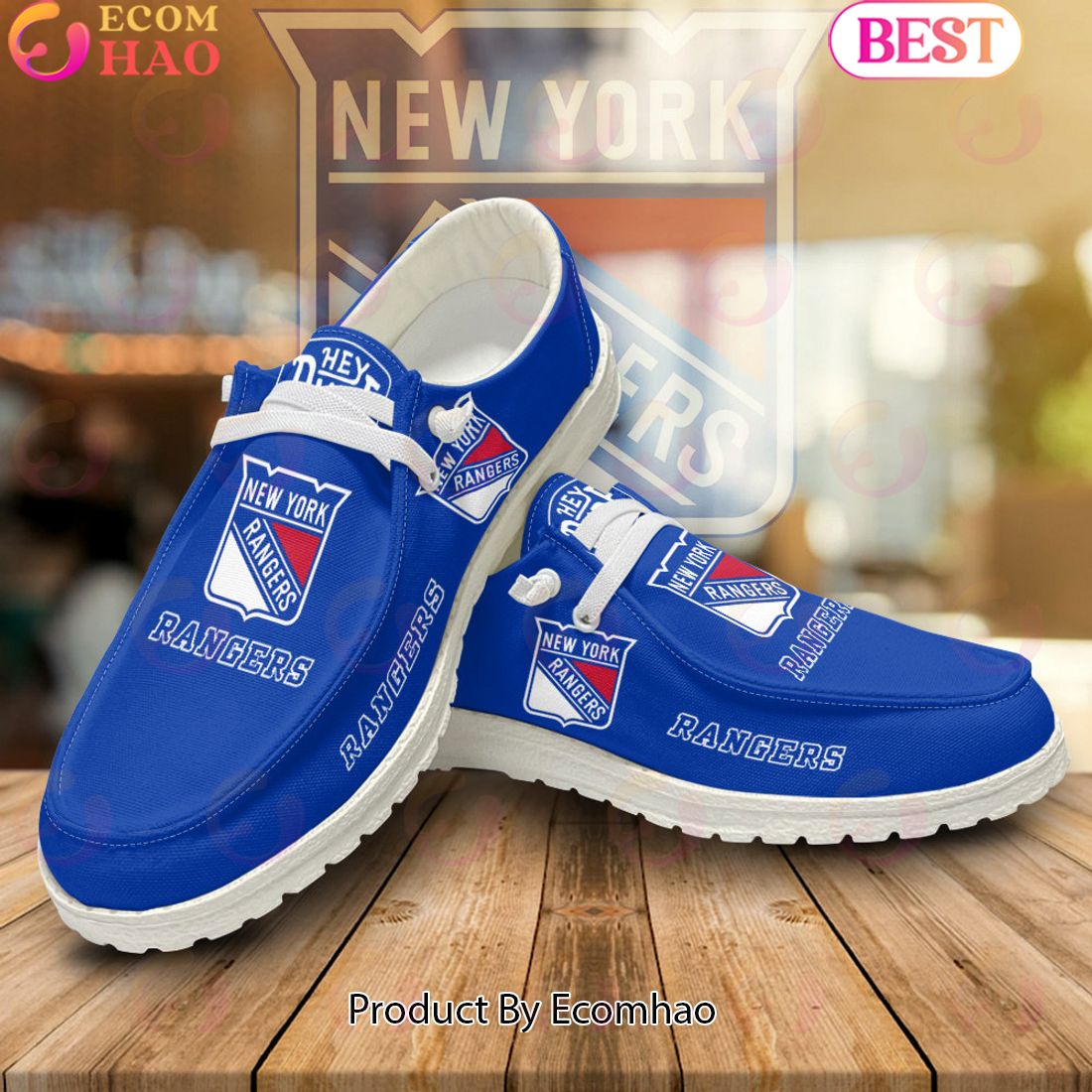 footwearelite new york rangers custom name hey dude shoes 7boxb