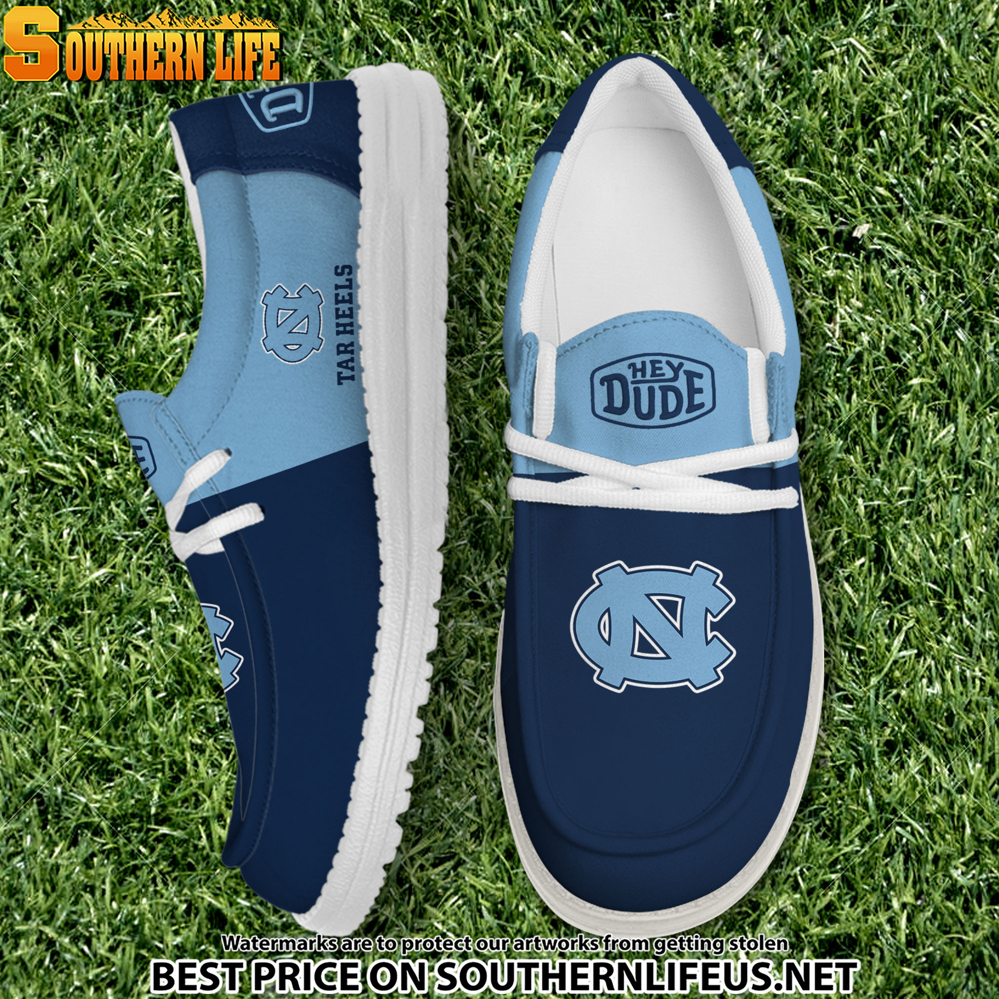 footwearelite north carolina tar heels custom name hey dude shoes nt1gx