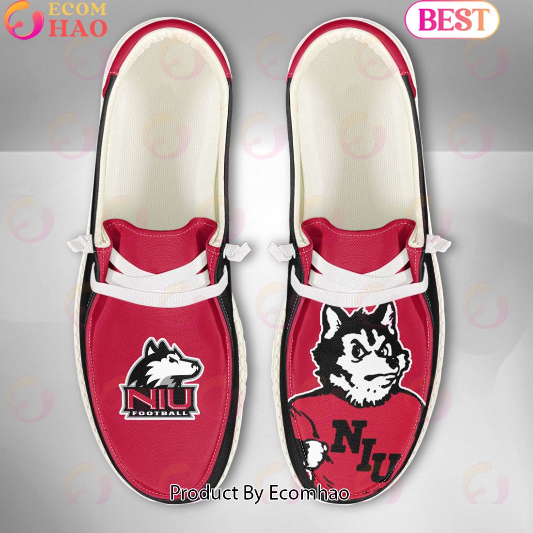 footwearelite northern illinois huskies custom name hey dude shoes agcrg