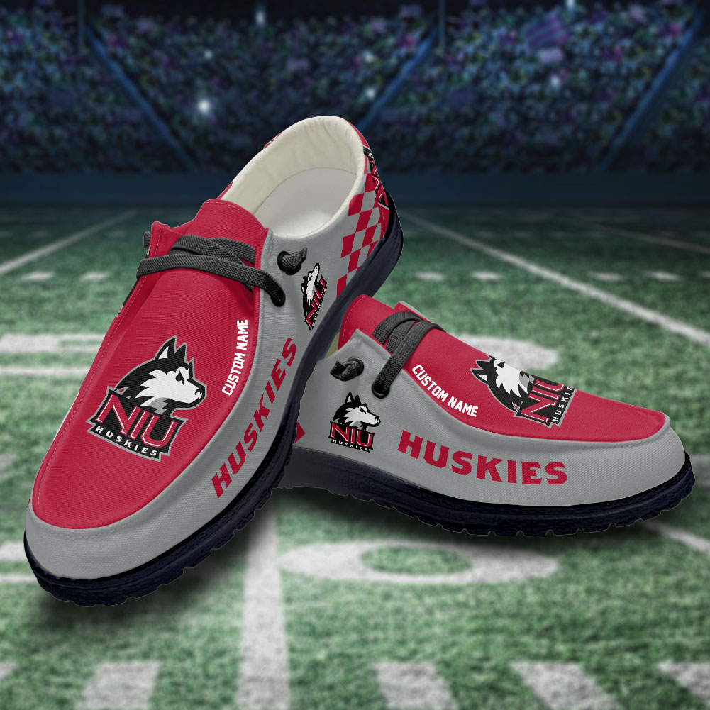 footwearelite northern illinois huskies custom name hey dude shoes uc9ul