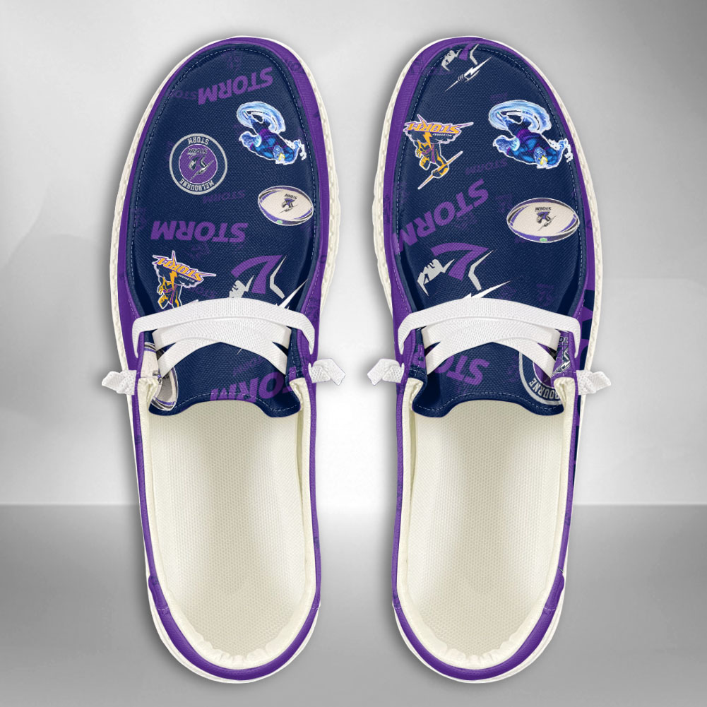 footwearelite nrl melbourne storm custom name hey dude shoes njfsv