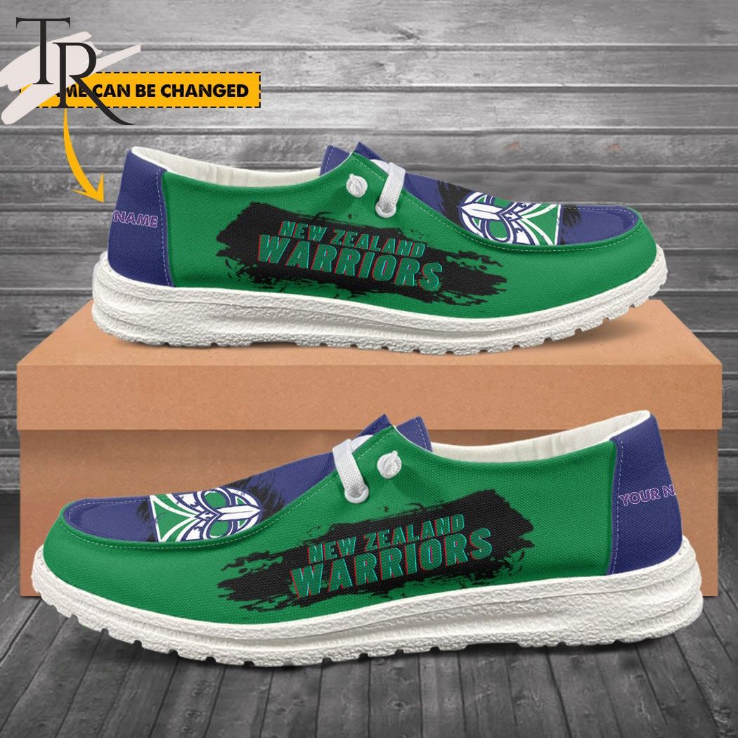 footwearelite nrl new zealand warriors custom name hey dude shoes z9crb