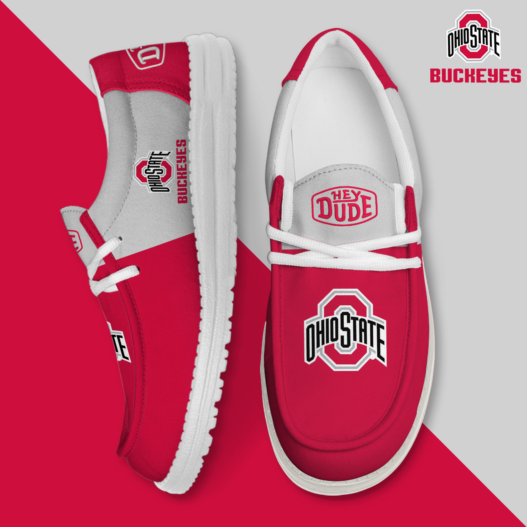 footwearelite ohio state buckeyes custom name hey dude shoes 0tmxv