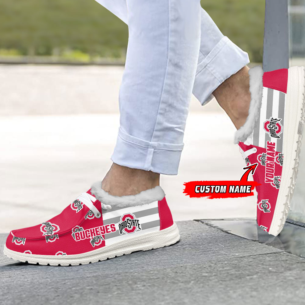 footwearelite ohio state buckeyes custom name hey dude shoes tlmif