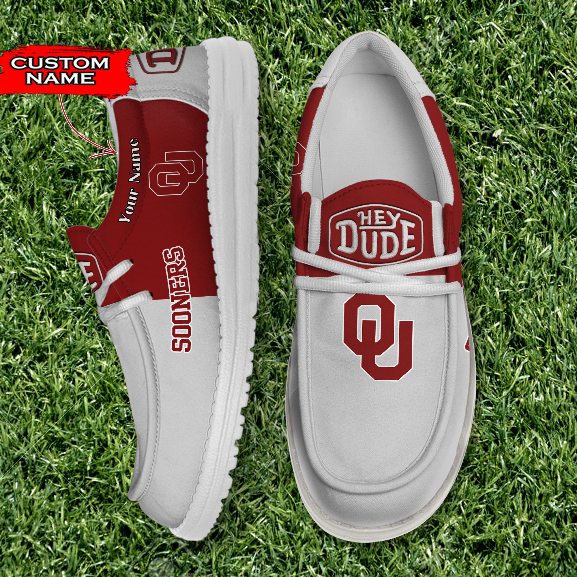 footwearelite oklahoma sooners custom name hey dude shoes 0oqvq