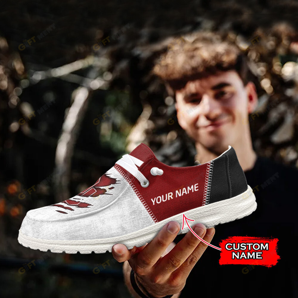 footwearelite oklahoma sooners custom name hey dude shoes boeny