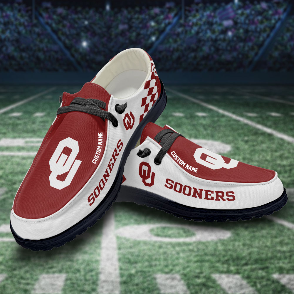 footwearelite oklahoma sooners custom name hey dude shoes bqhjt