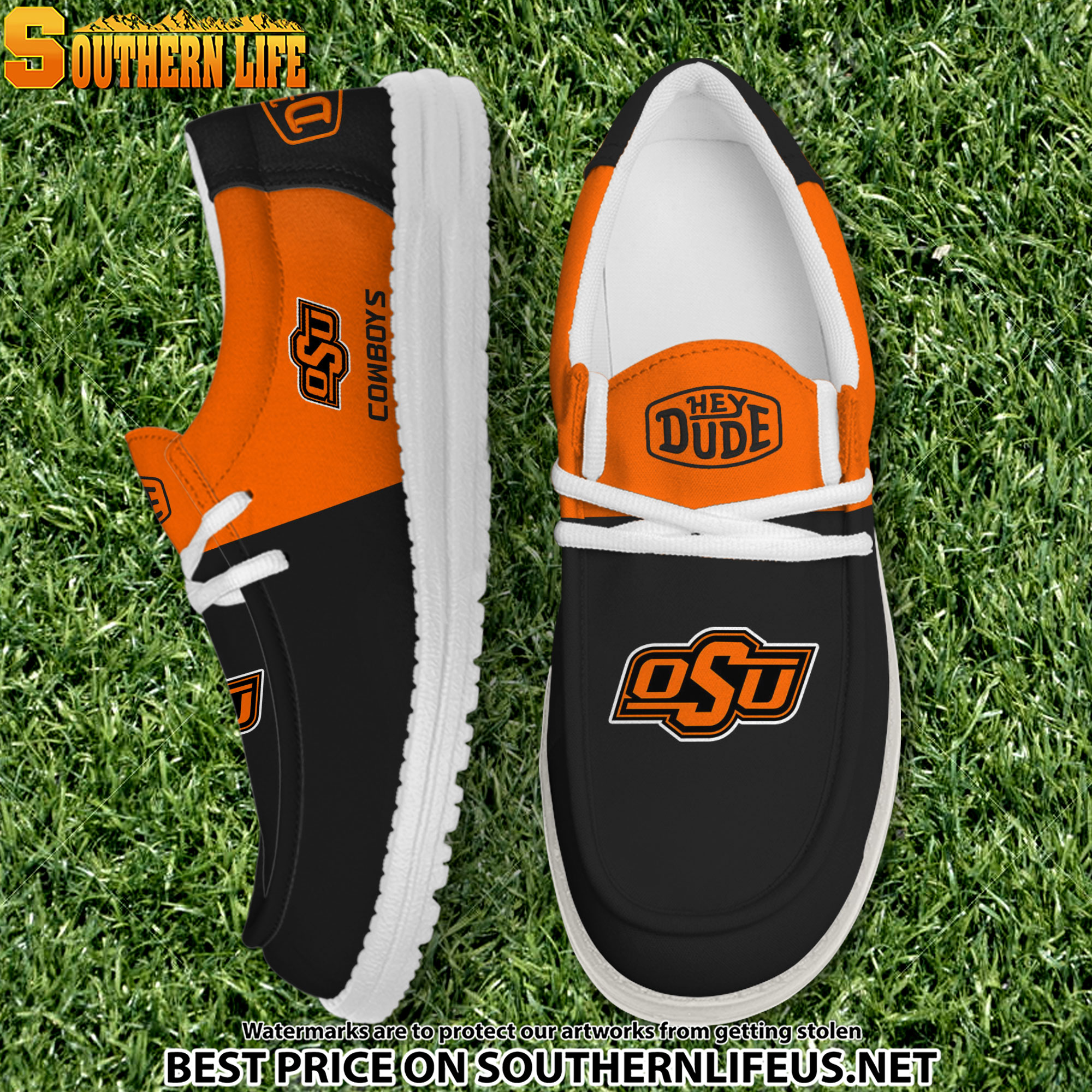 footwearelite oklahoma state cowboys custom name hey dude shoes 3wfso