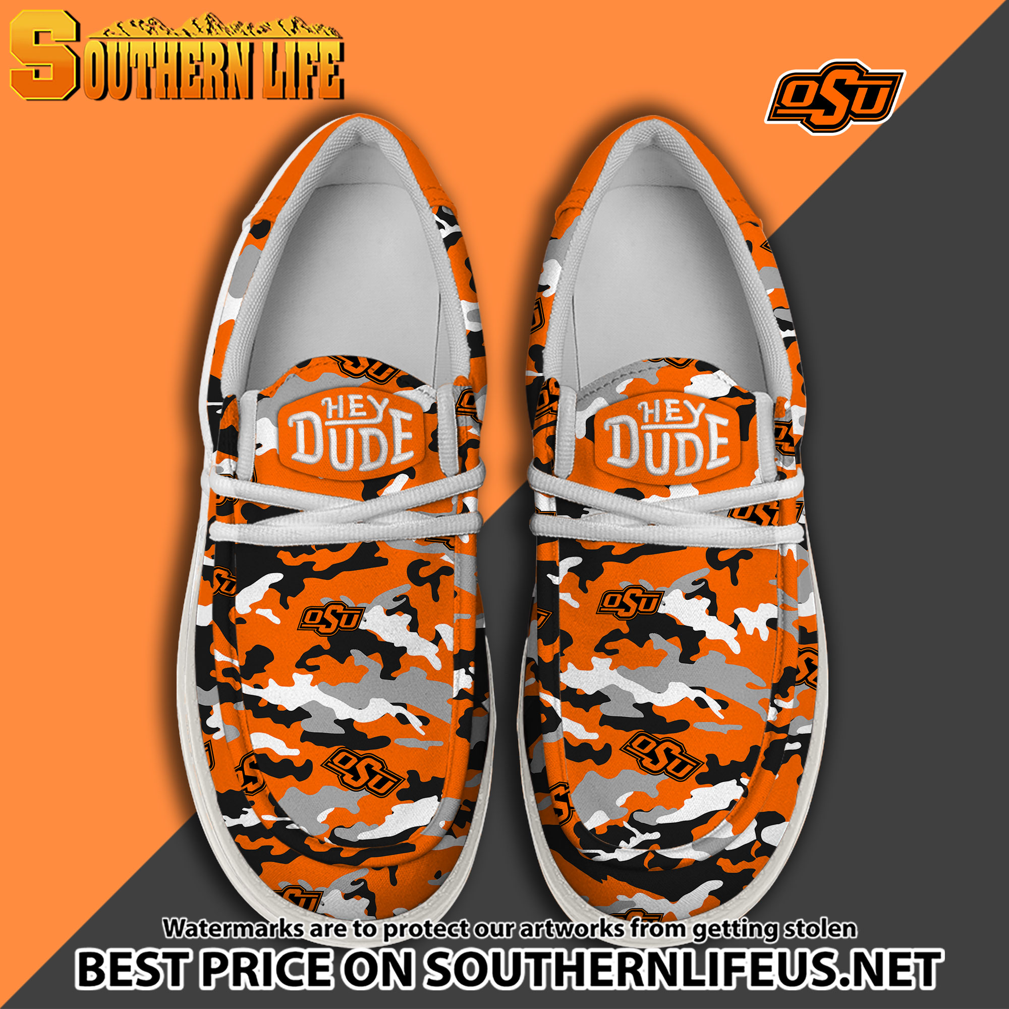 footwearelite oklahoma state cowboys custom name hey dude shoes 4nnto