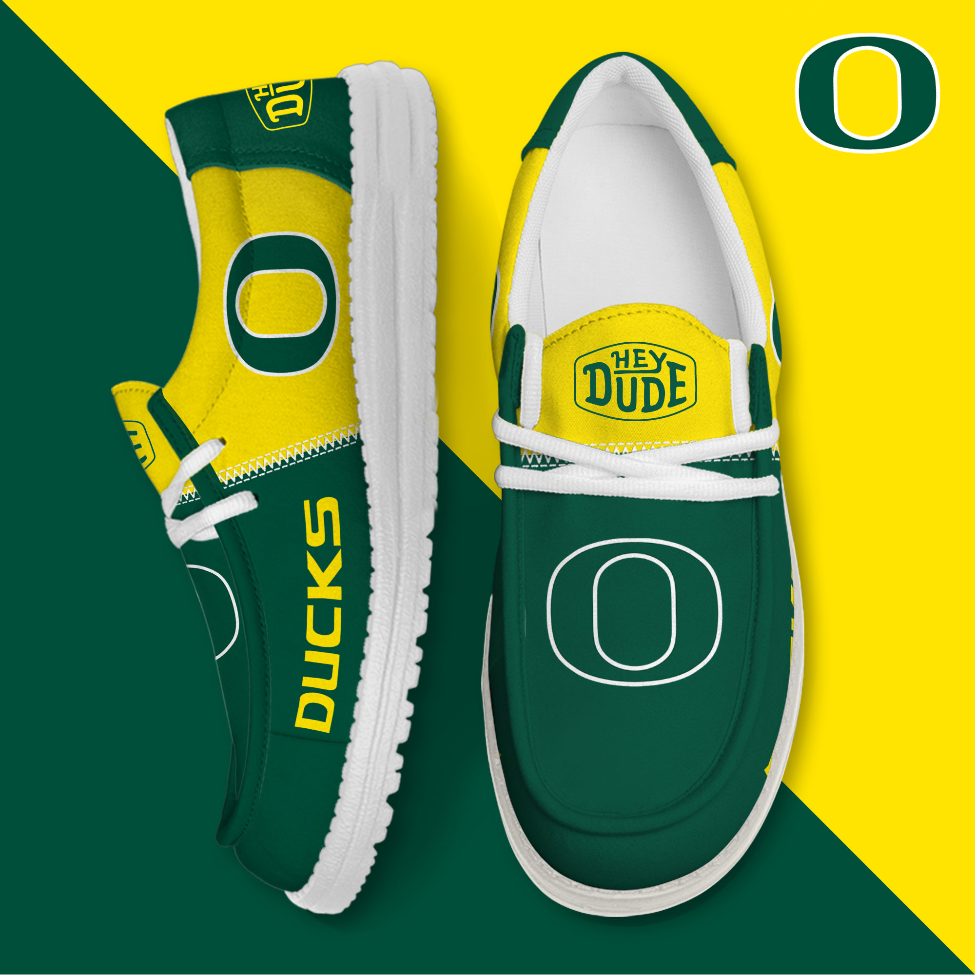 footwearelite oregon ducks custom name hey dude shoes 6zfn0