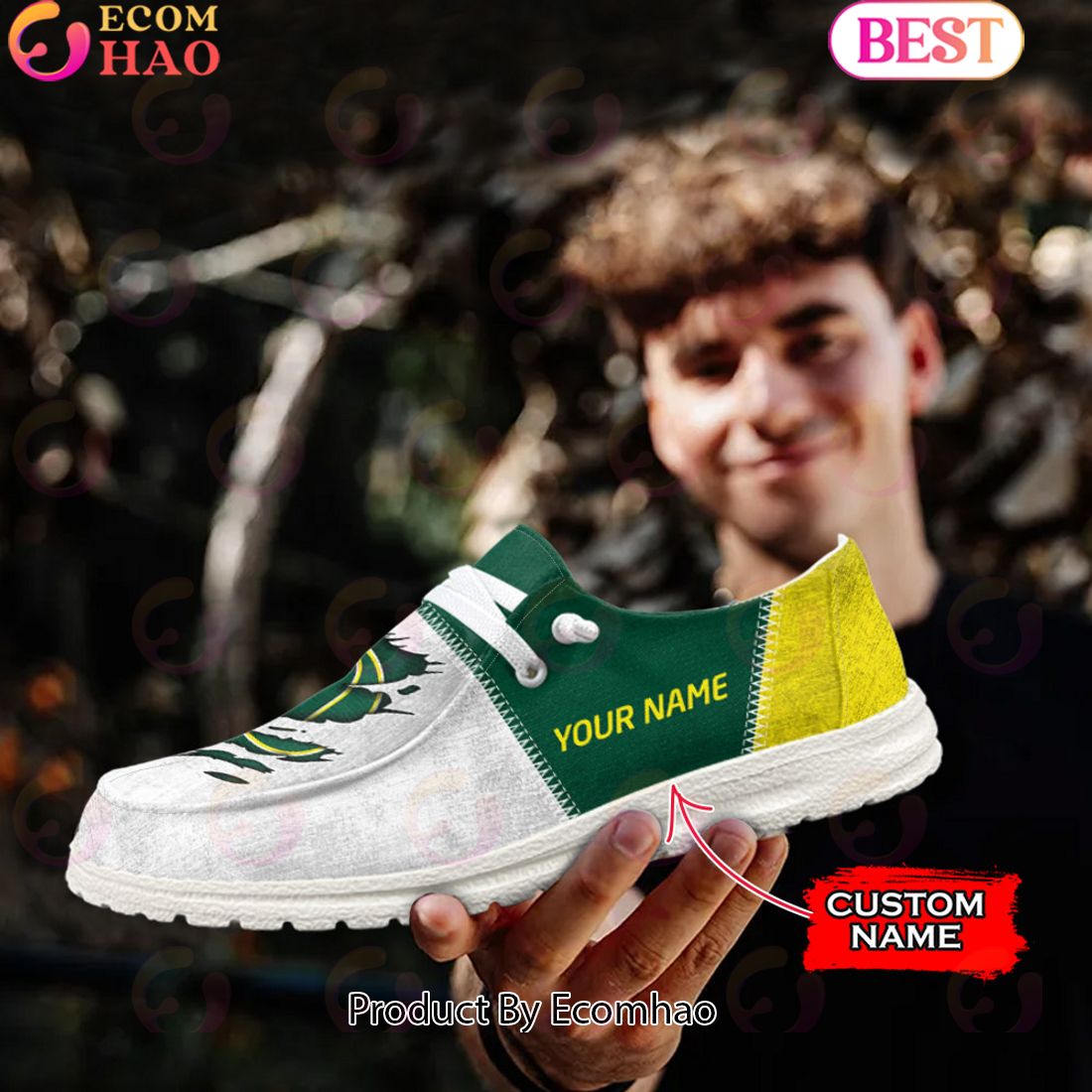 footwearelite oregon ducks custom name hey dude shoes uul4q