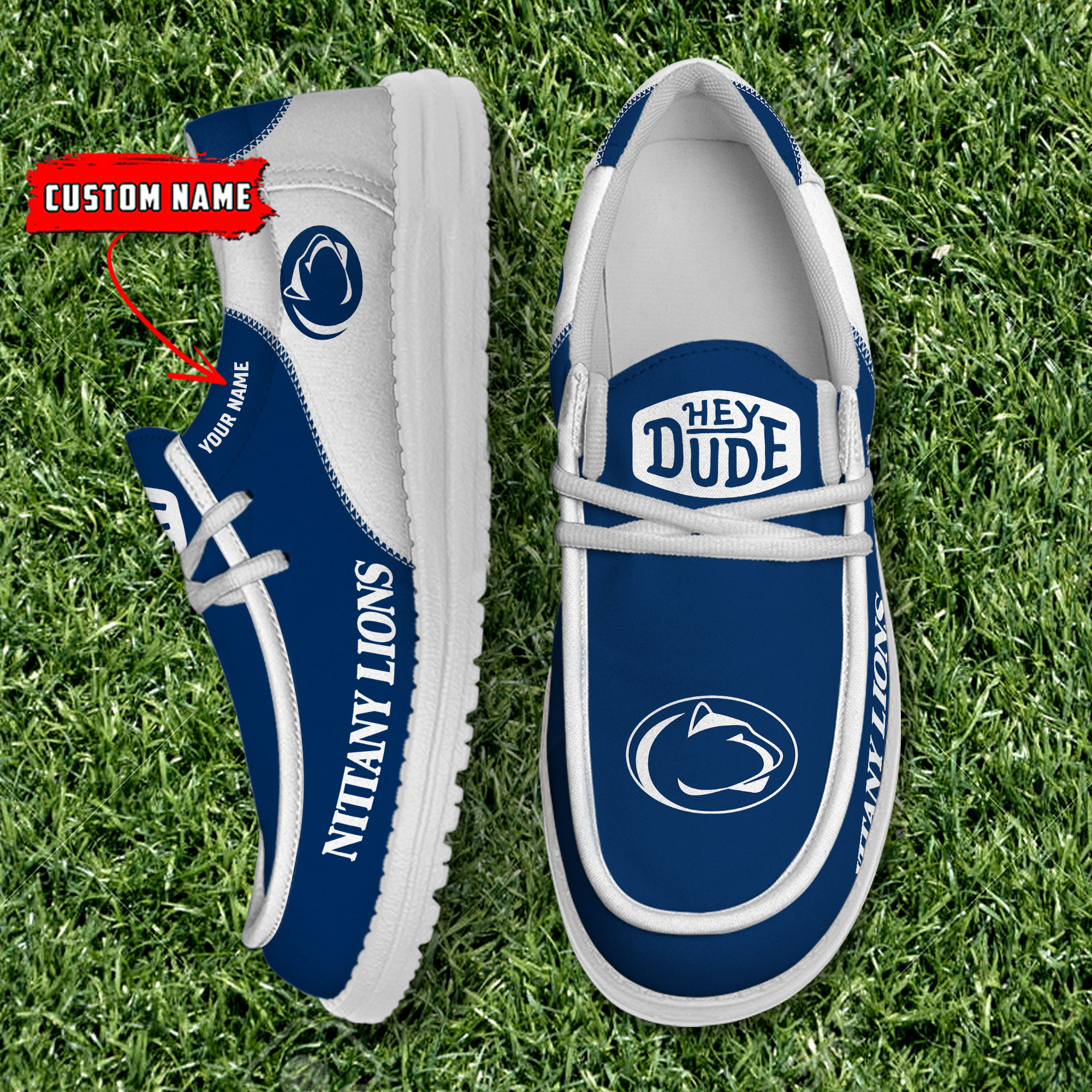 footwearelite penn state nittany lions custom name hey dude shoes 4h1tz