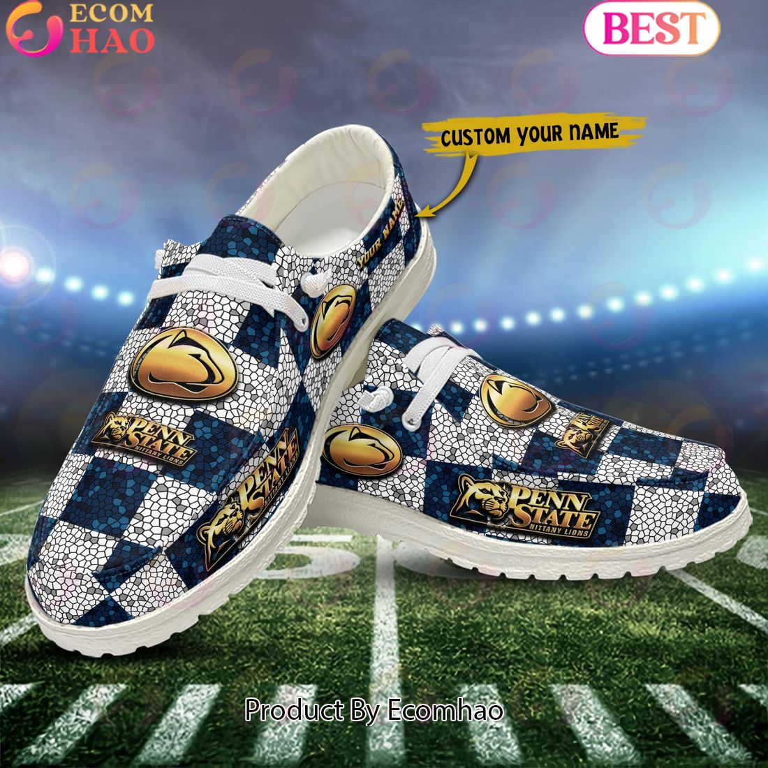 footwearelite penn state nittany lions custom name hey dude shoes fogzr