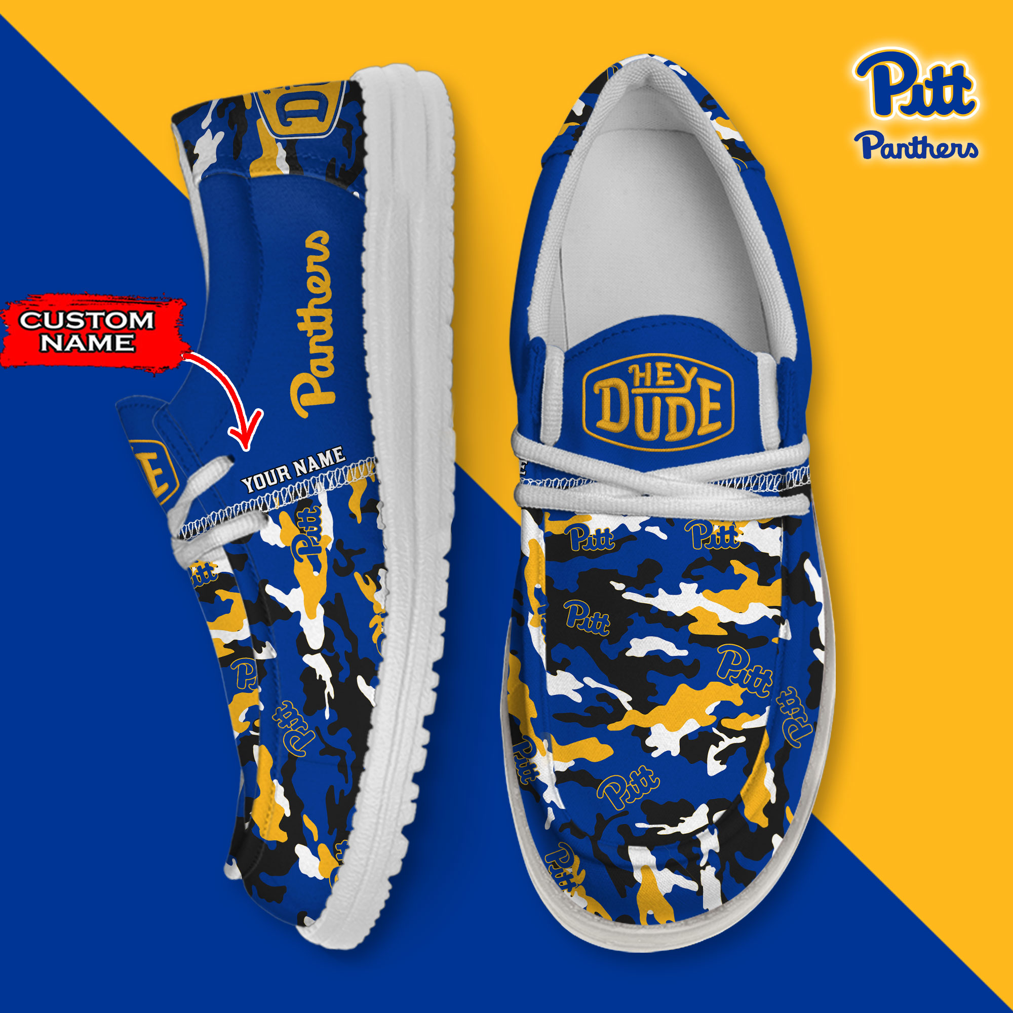 footwearelite pittsburgh panthers custom name hey dude shoes fyxgb