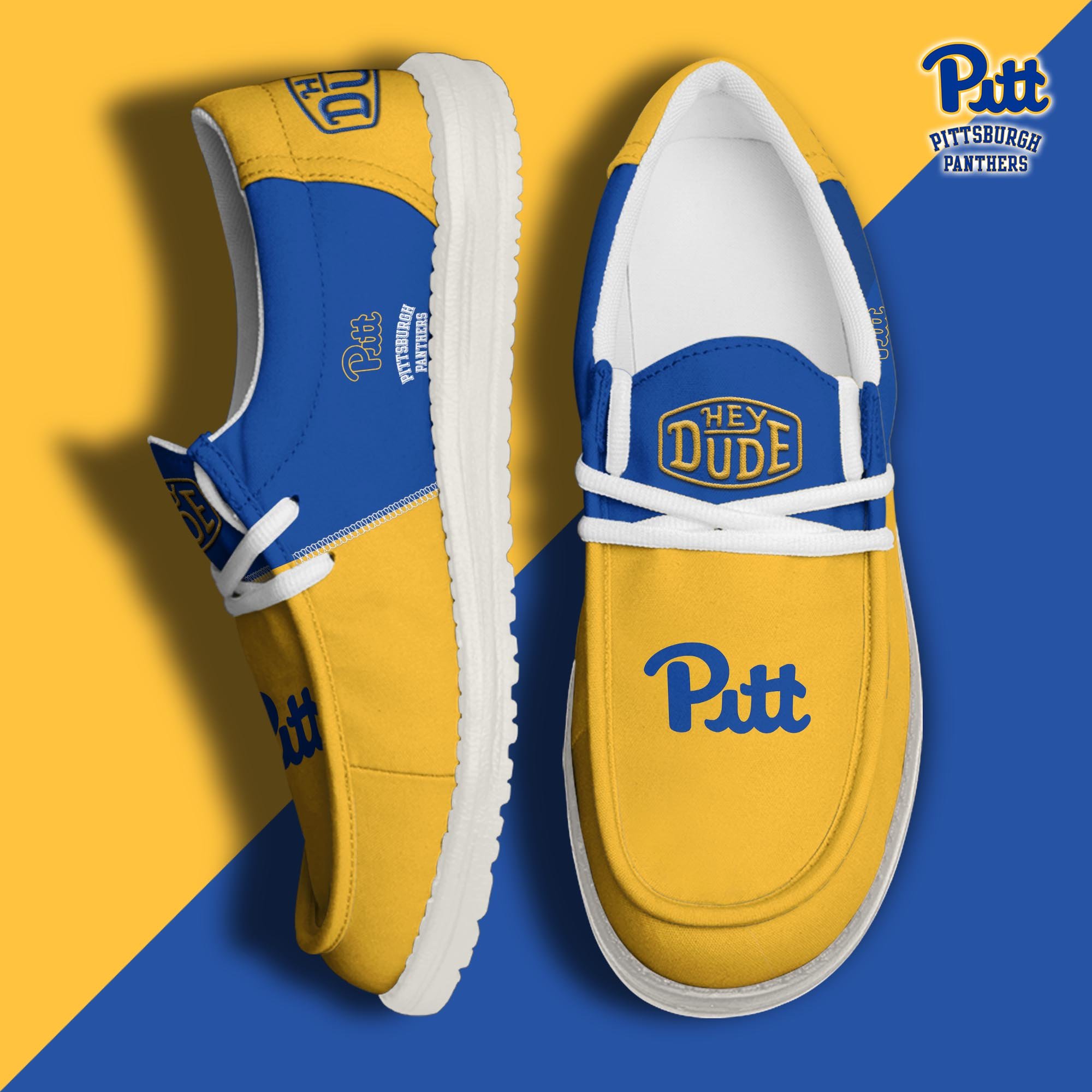 footwearelite pittsburgh panthers custom name hey dude shoes nanjj