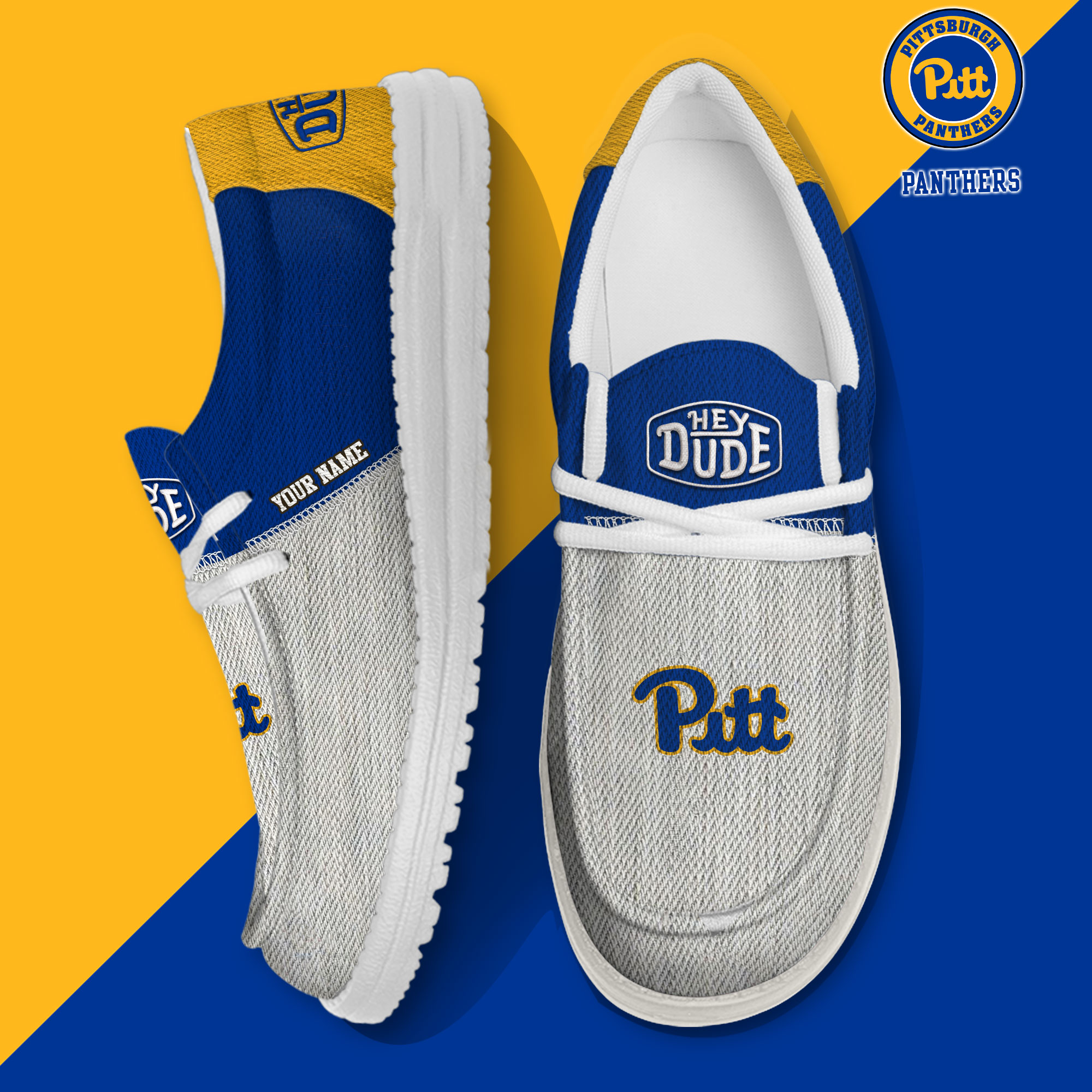 footwearelite pittsburgh panthers custom name hey dude shoes qp4em