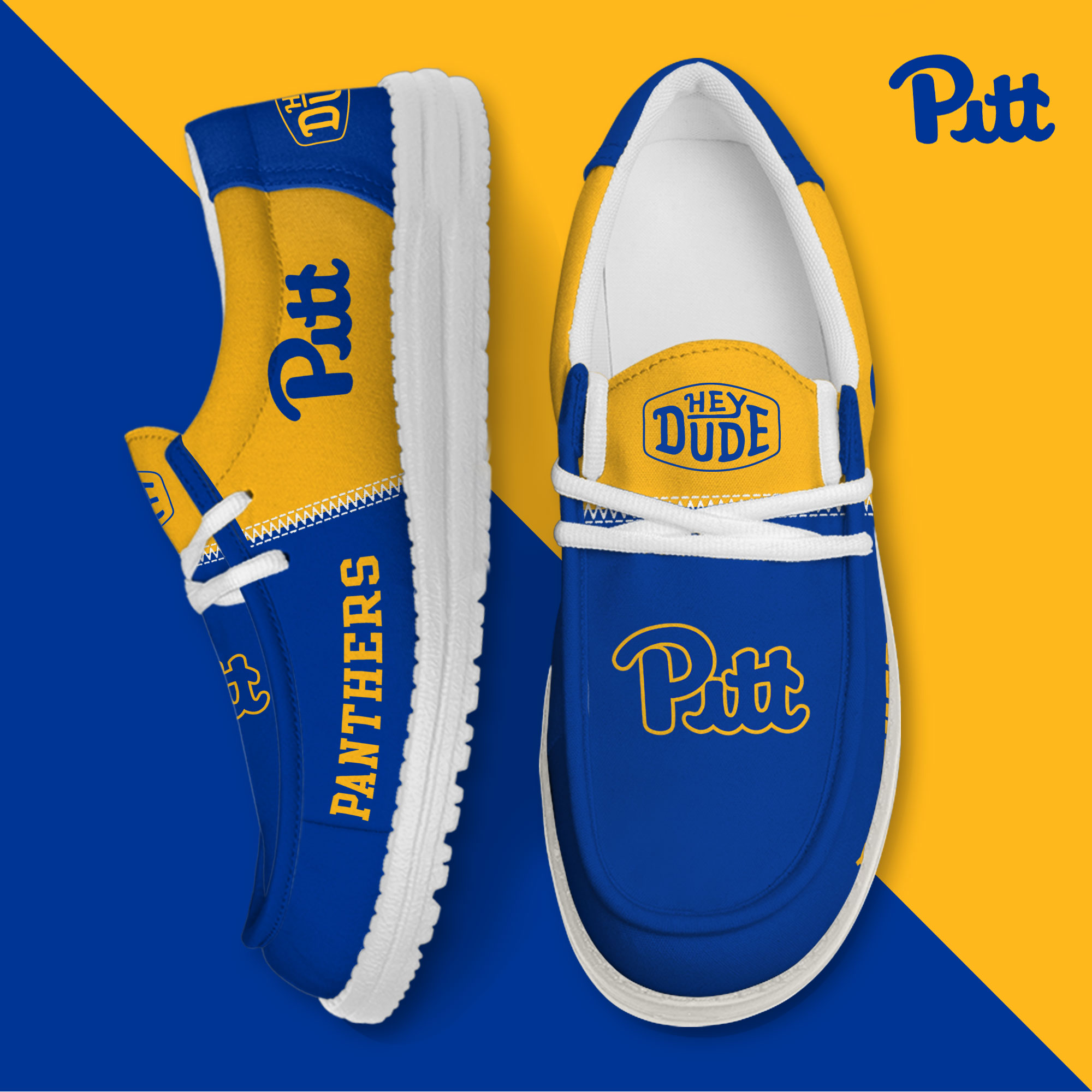 footwearelite pittsburgh panthers custom name hey dude shoes s8plg