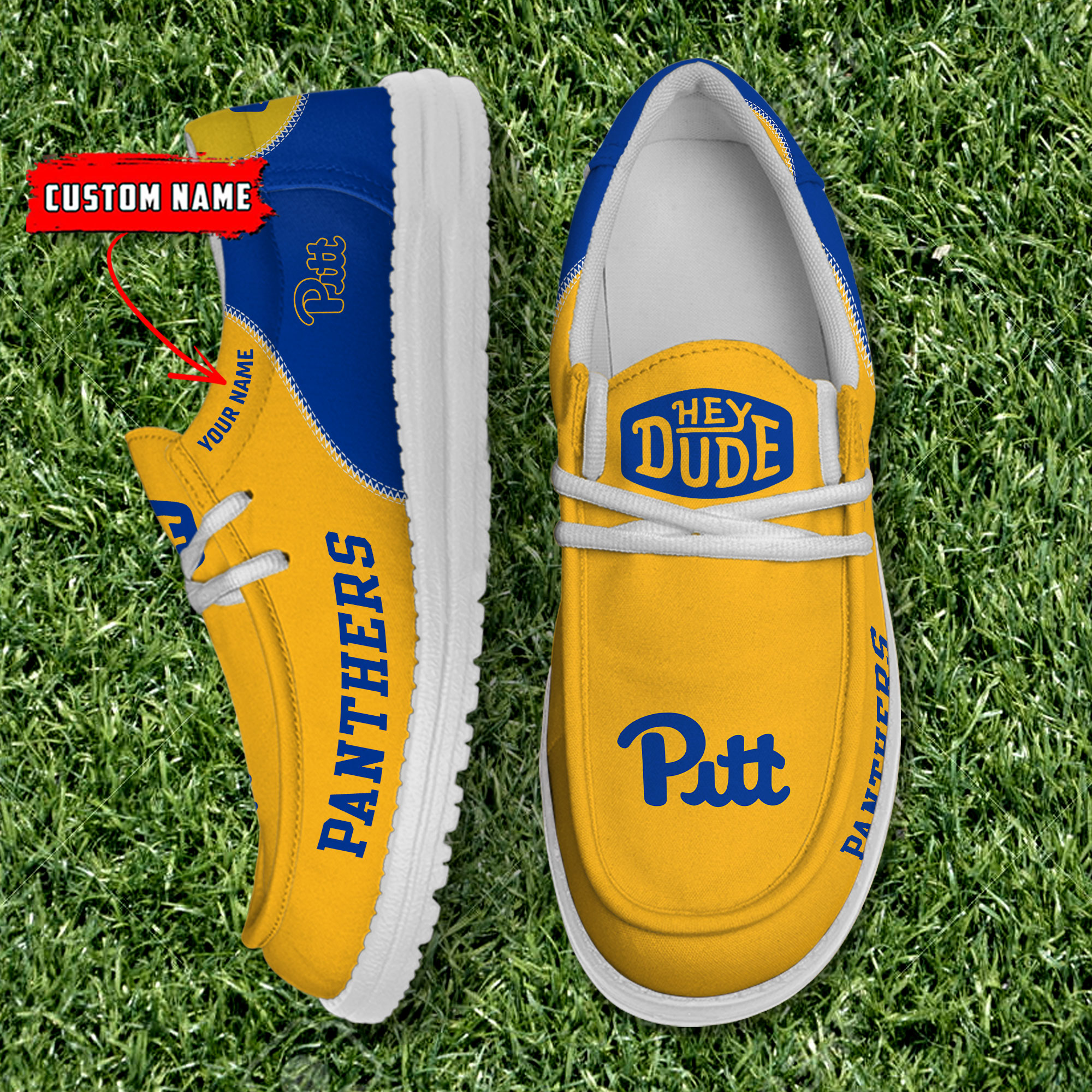 footwearelite pittsburgh panthers custom name hey dude shoes ybpli