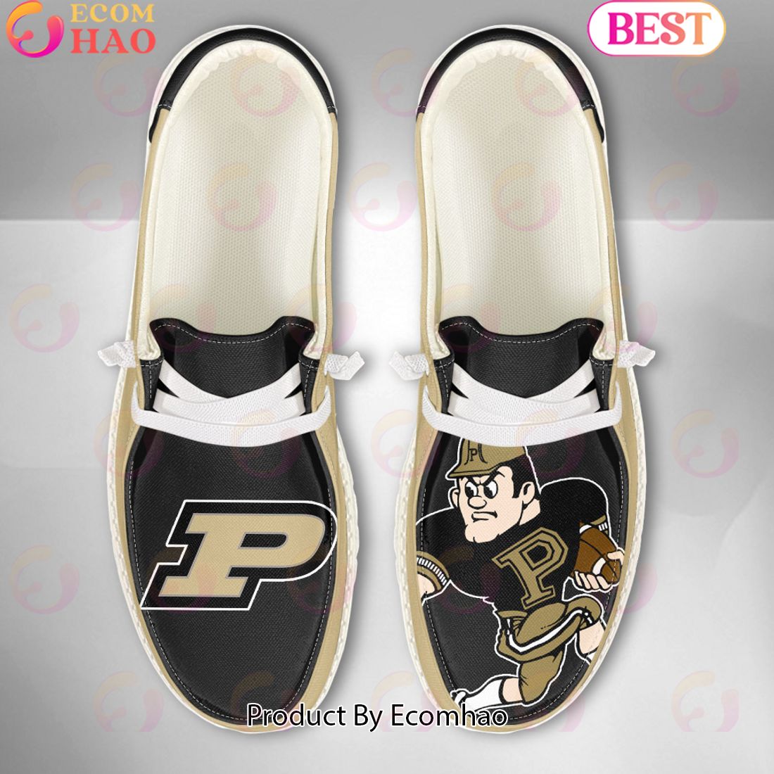 footwearelite purdue boilermakers custom name hey dude shoes 09cnl