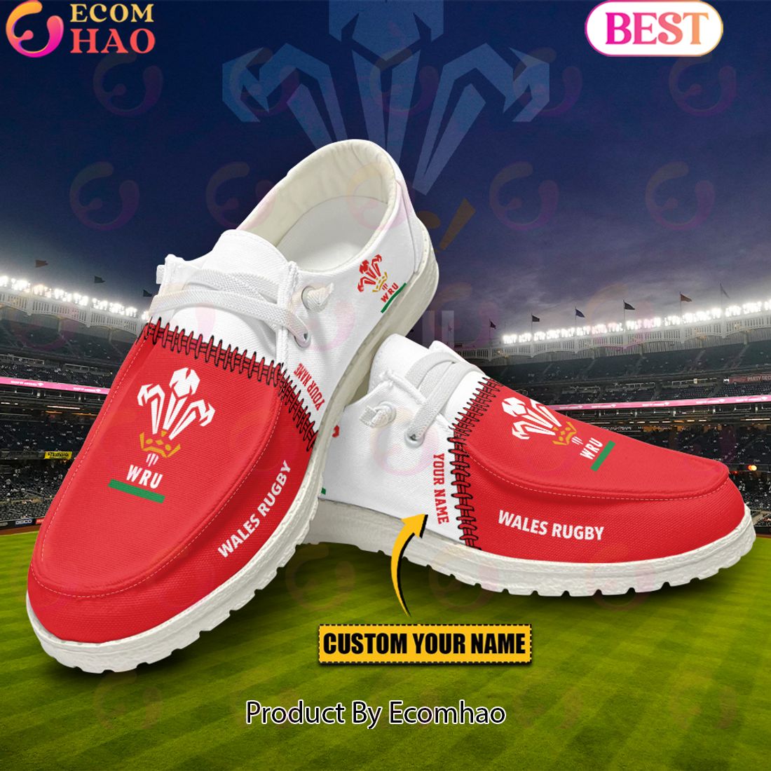 footwearelite rugby world cup wales custom name hey dude shoes f9ajc