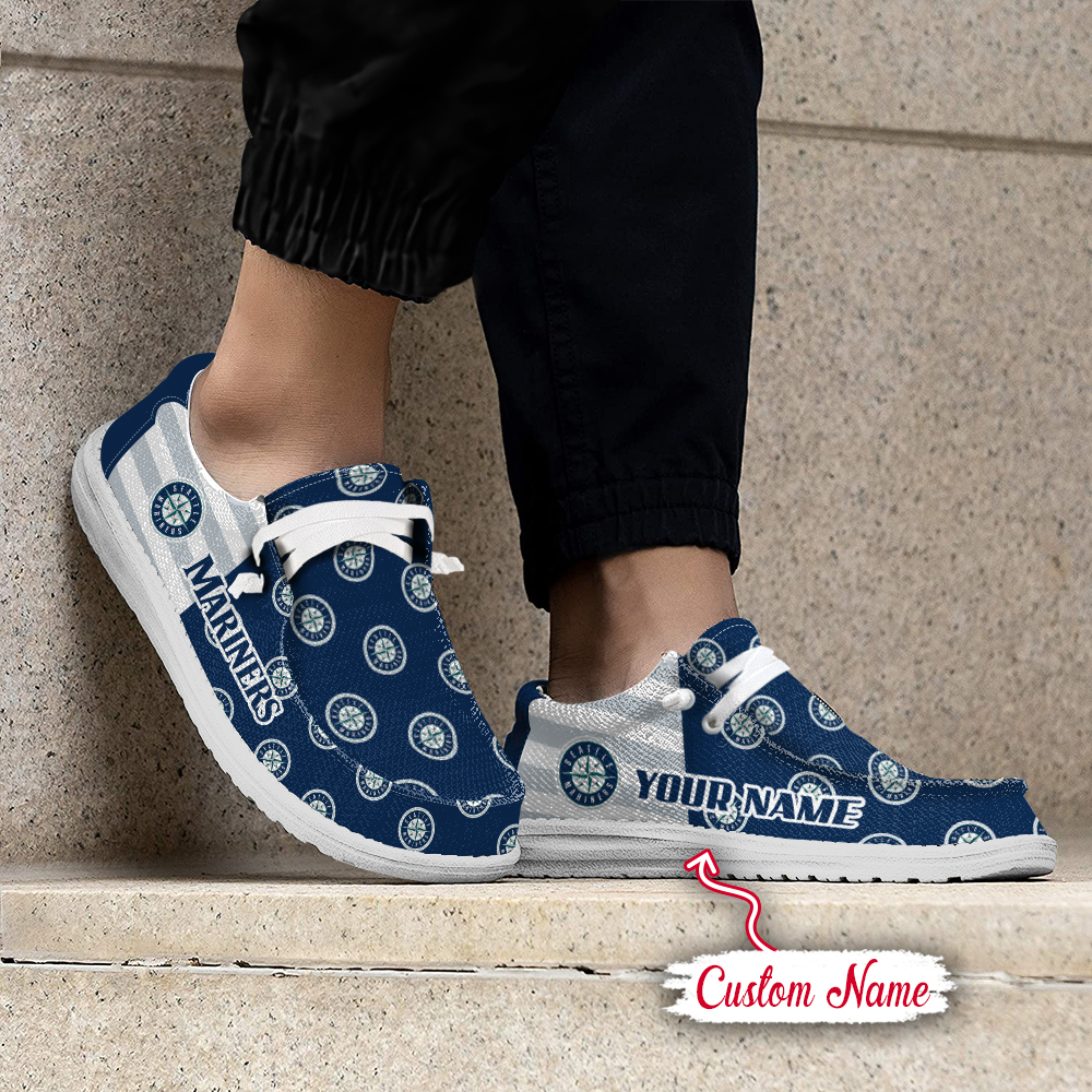 footwearelite seattle mariners custom name hey dude shoes qpeak