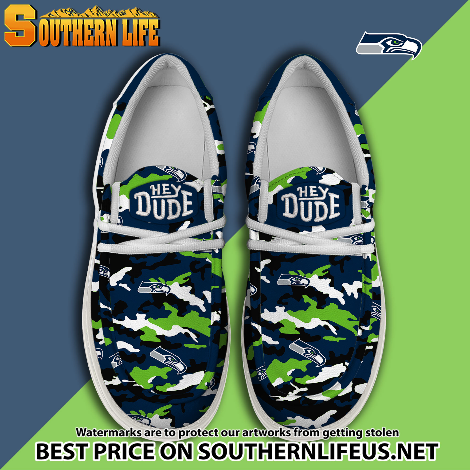 footwearelite seattle seahawks custom name hey dude shoes lus8a