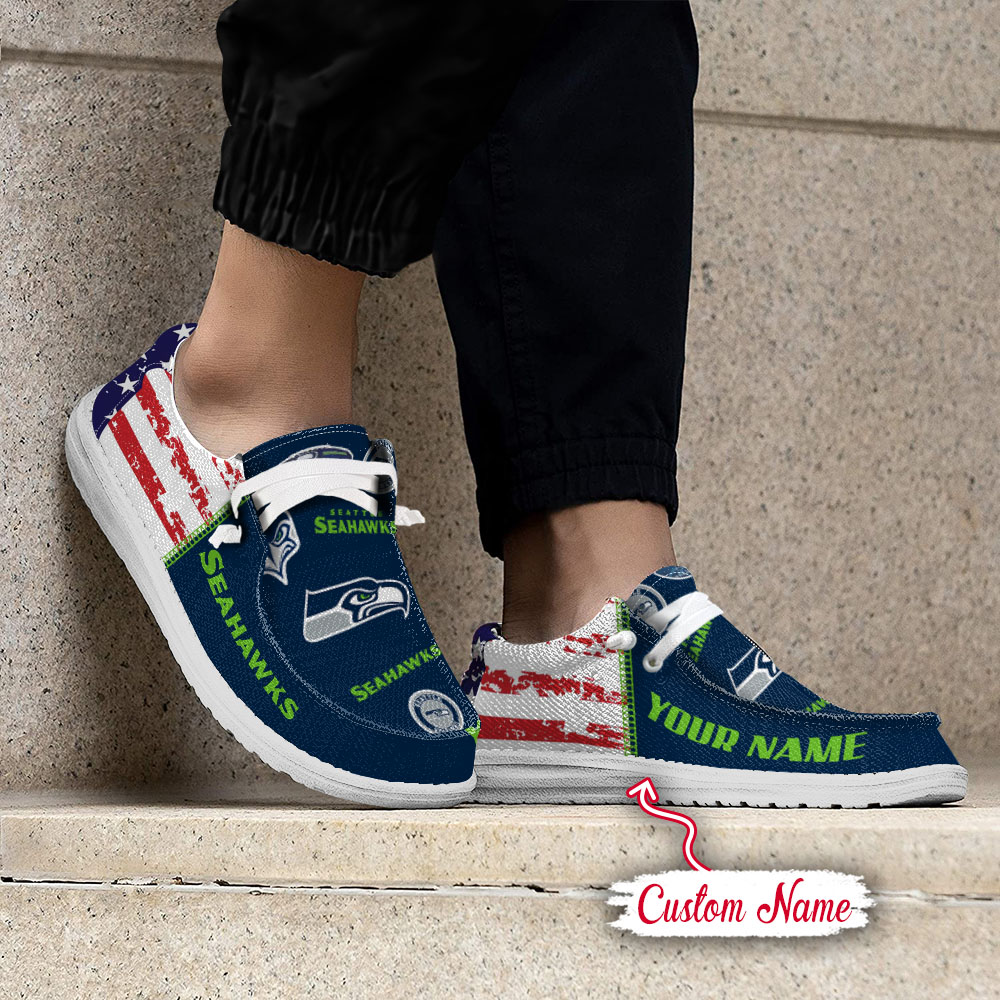 footwearelite seattle seahawks custom name hey dude shoes shhnz