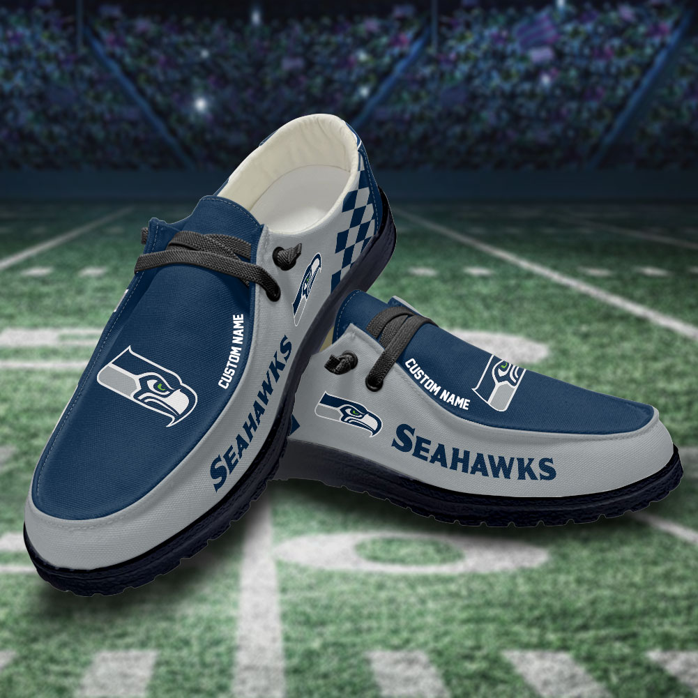 footwearelite seattle seahawks custom name hey dude shoes xlhch