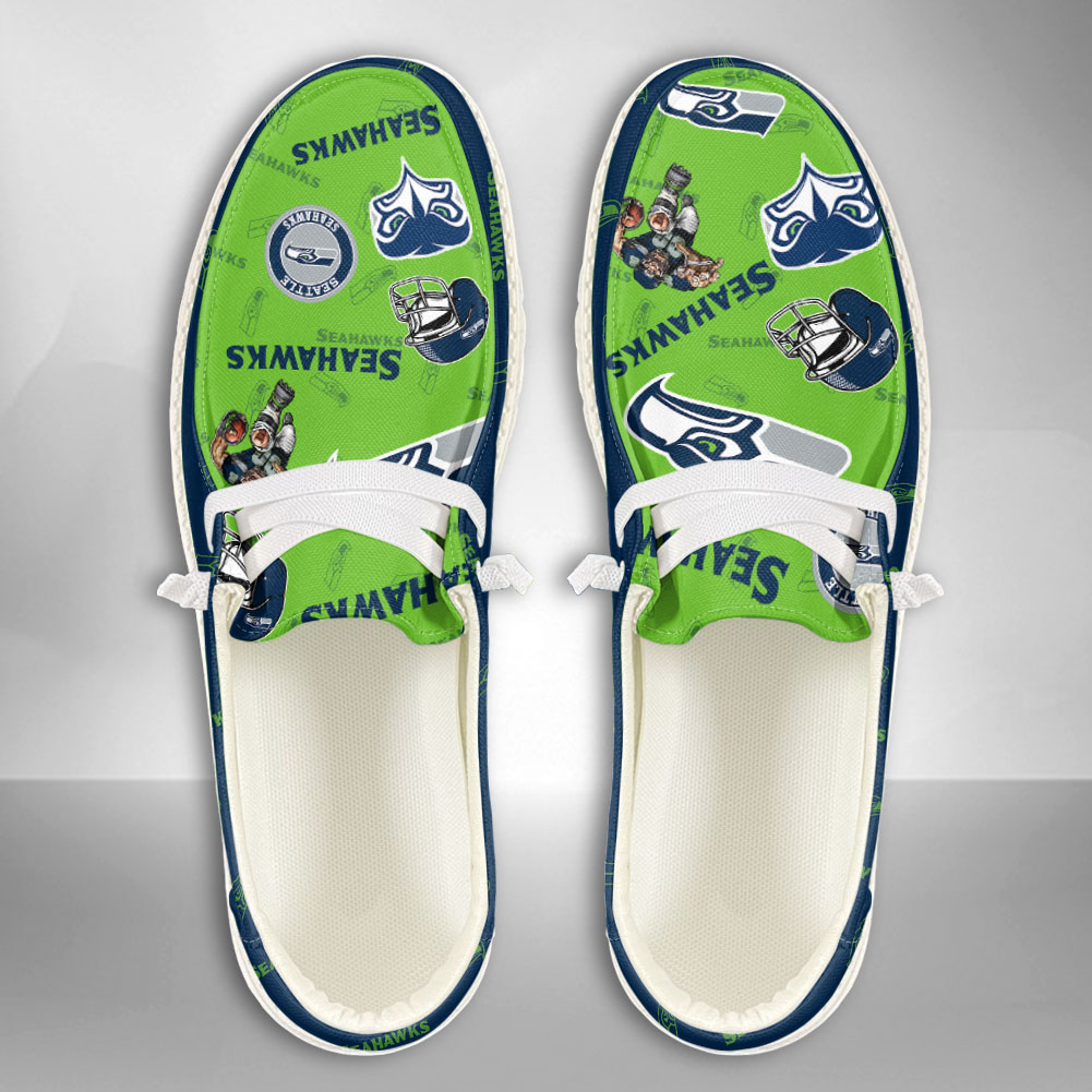 footwearelite seattle seahawks custom name hey dude shoes zzn1e