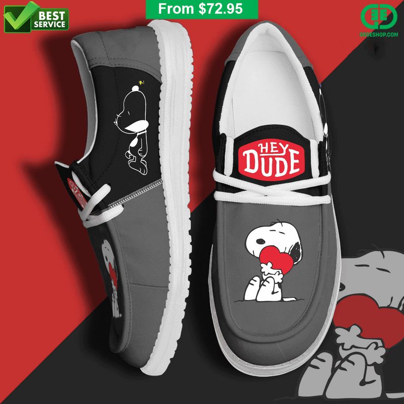 footwearelite snoopy dog custom name hey dude shoes sac62