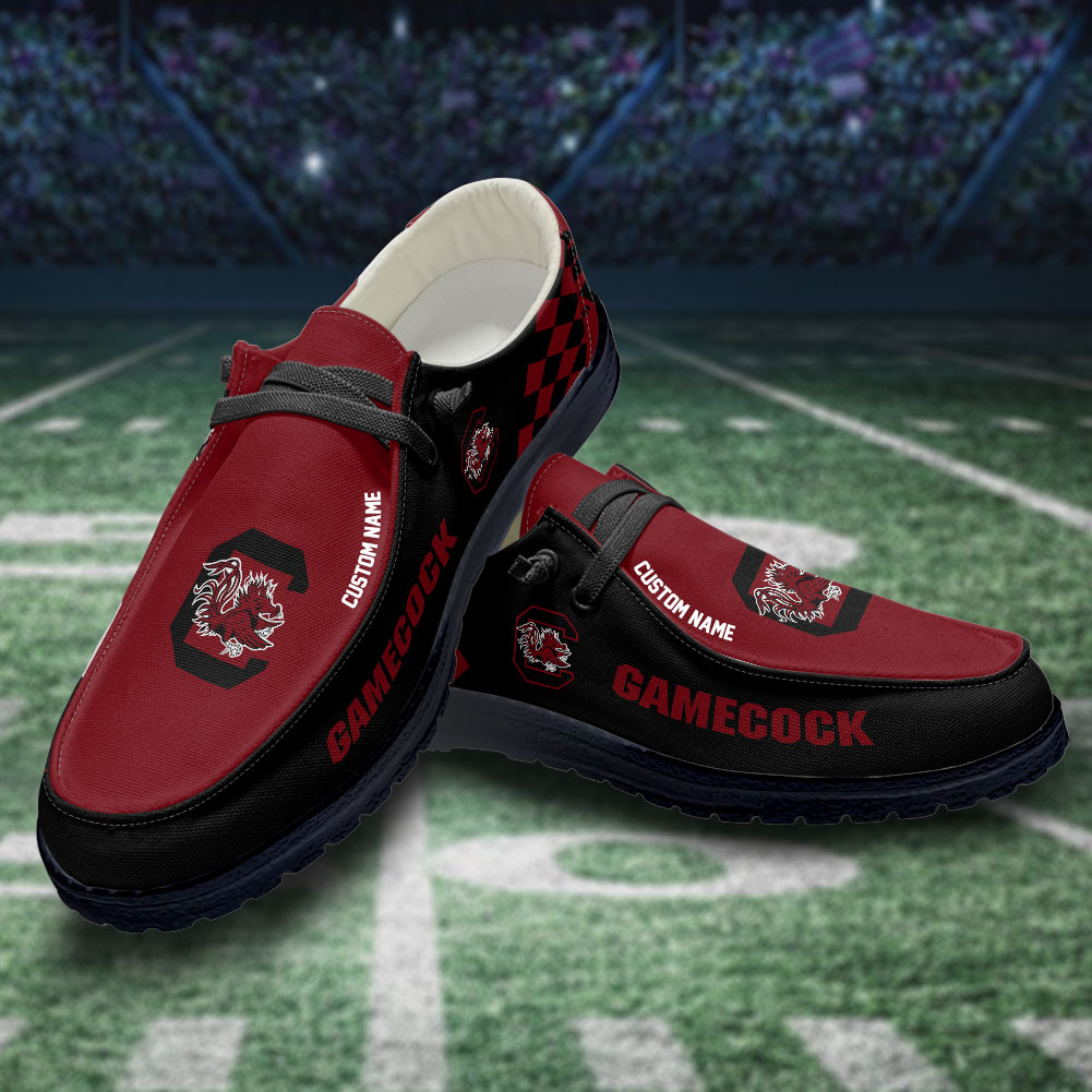 footwearelite south carolina gamecocks custom name hey dude shoes tilut