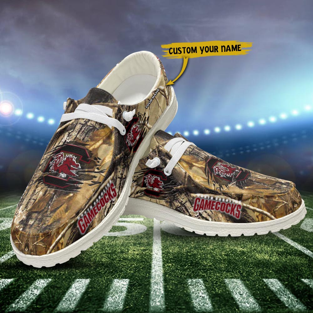 footwearelite south carolina gamecocks personalized hey dude sports shoes custom name design perfect gift for fans dozxt