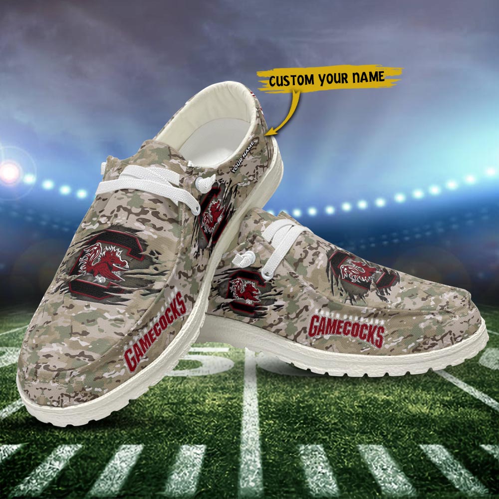 footwearelite south carolina gamecocks personalized hey dude sports shoes custom name design perfect gift for fans l8iyw