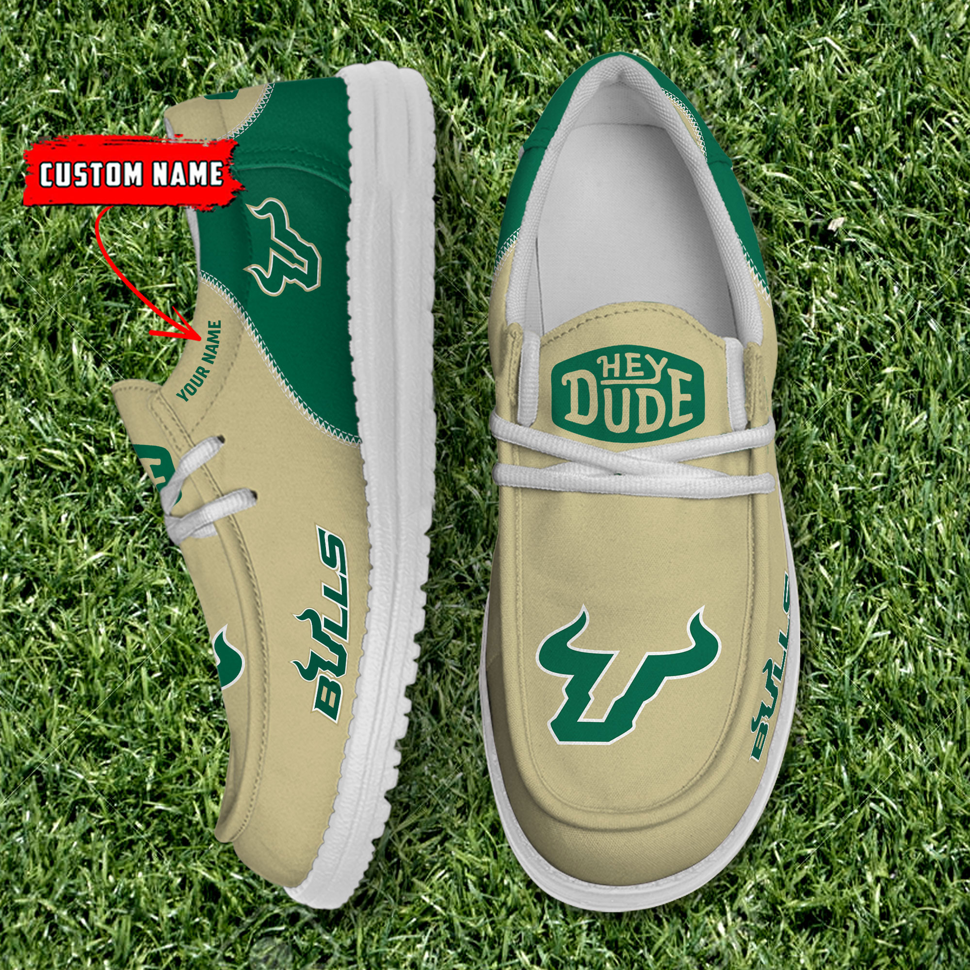 footwearelite south florida bulls custom name hey dude shoes nhvew