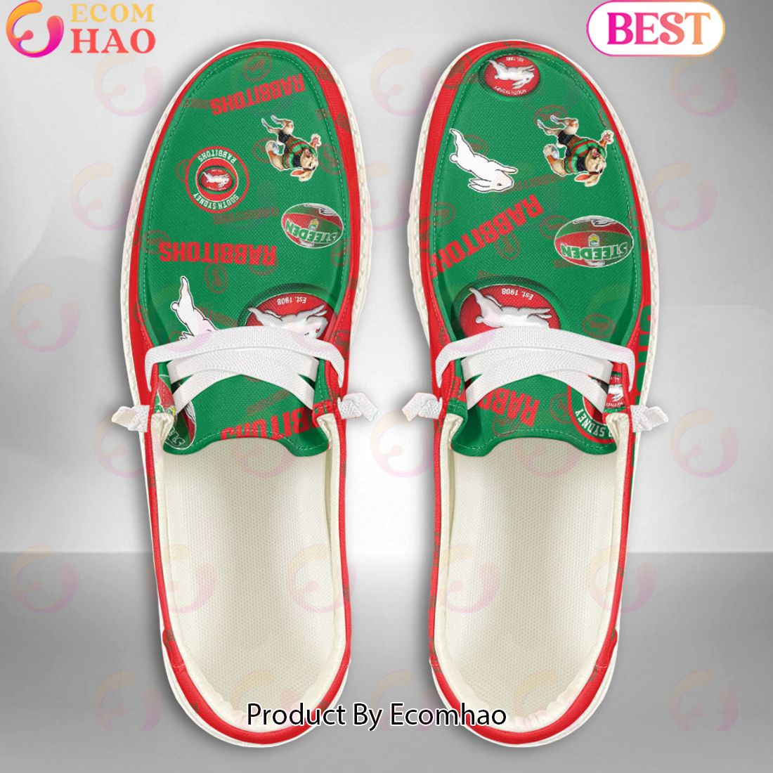 footwearelite south sydney rabbitohs custom name hey dude shoes x6vca