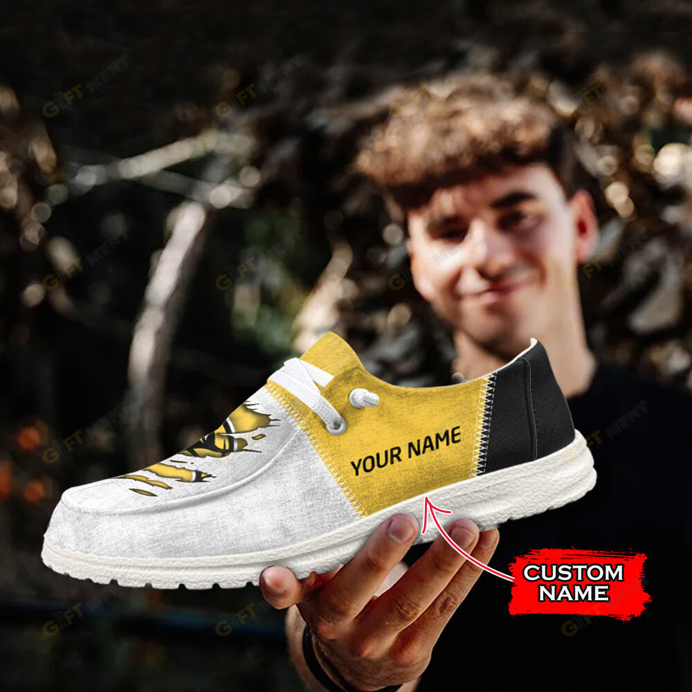 footwearelite southern miss golden eagles custom name hey dude shoes u3c5k