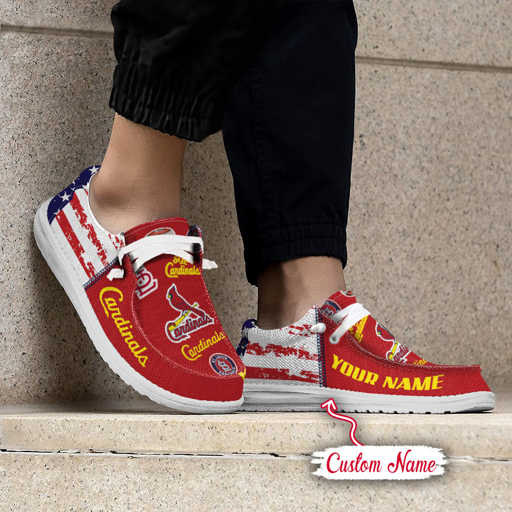 footwearelite st louis cardinals custom name hey dude shoes ssilg