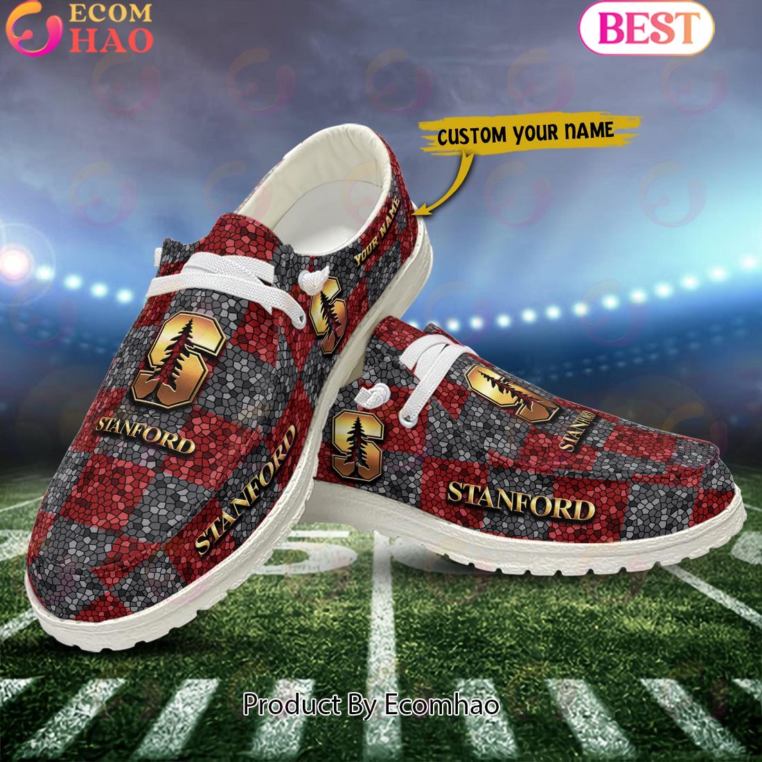 footwearelite stanford cardinal custom name hey dude shoes f7xp3